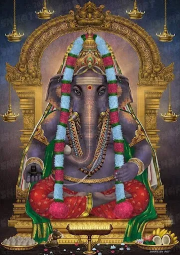 Image of: Shri Siddhi Vinayakar Shrine In Thiruparankundram 3