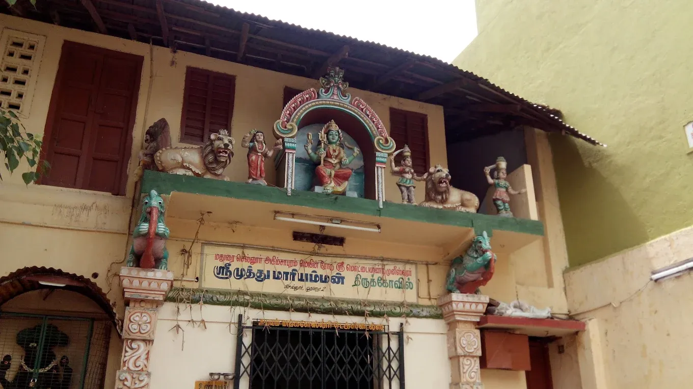 Image of: Sri Muthu Mariamman Thirukovil In Sellur