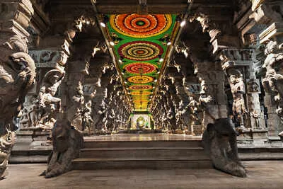 Image of: Sri Rajalingeswararsamedha Rajaminambikai Temple In Madurai