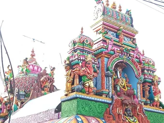 Image of: Karumpalai Karumari Amman Temple In Karumbalai