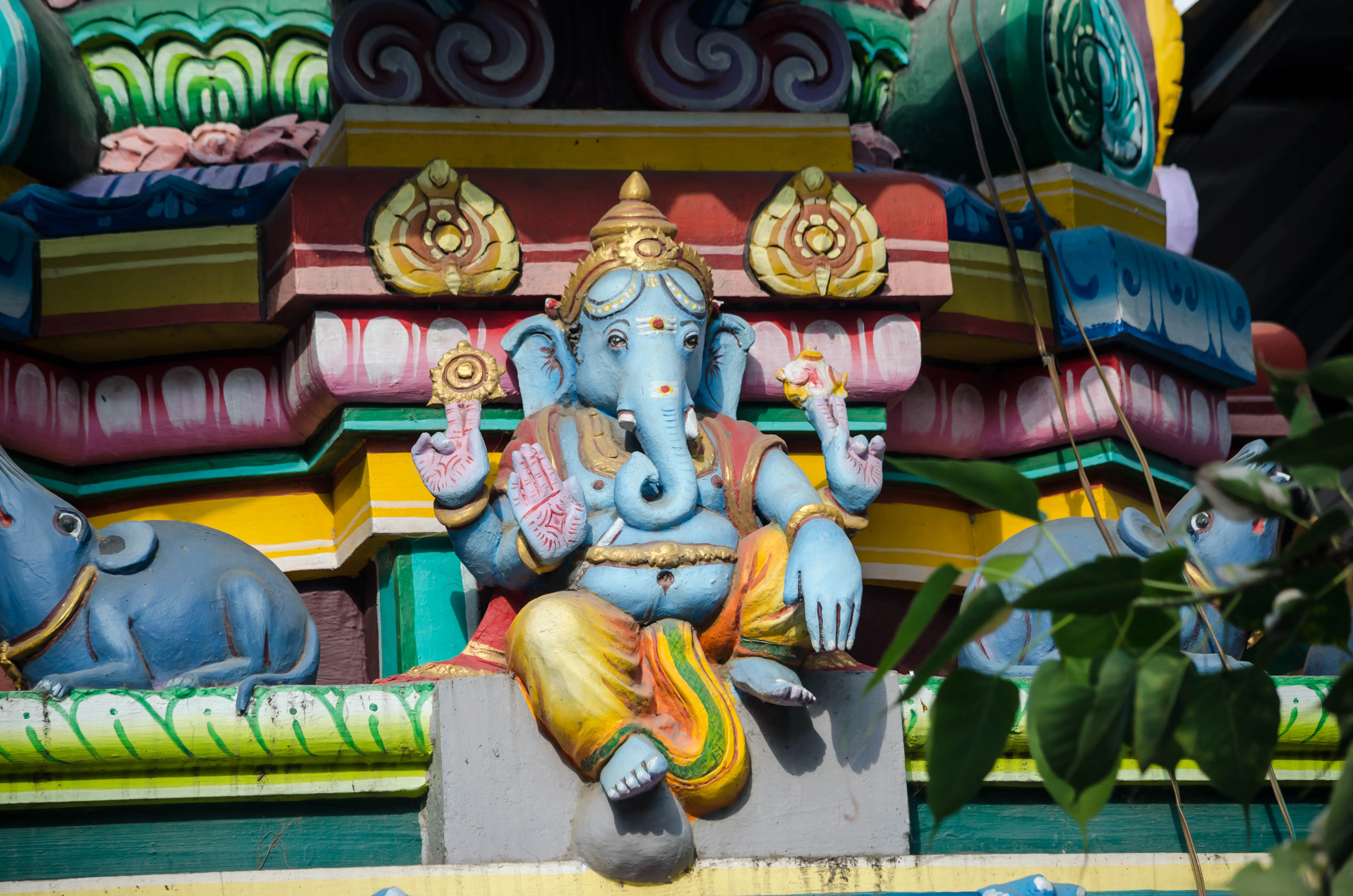 Image of: Sangu Pillaiyar Temple In Villapuram