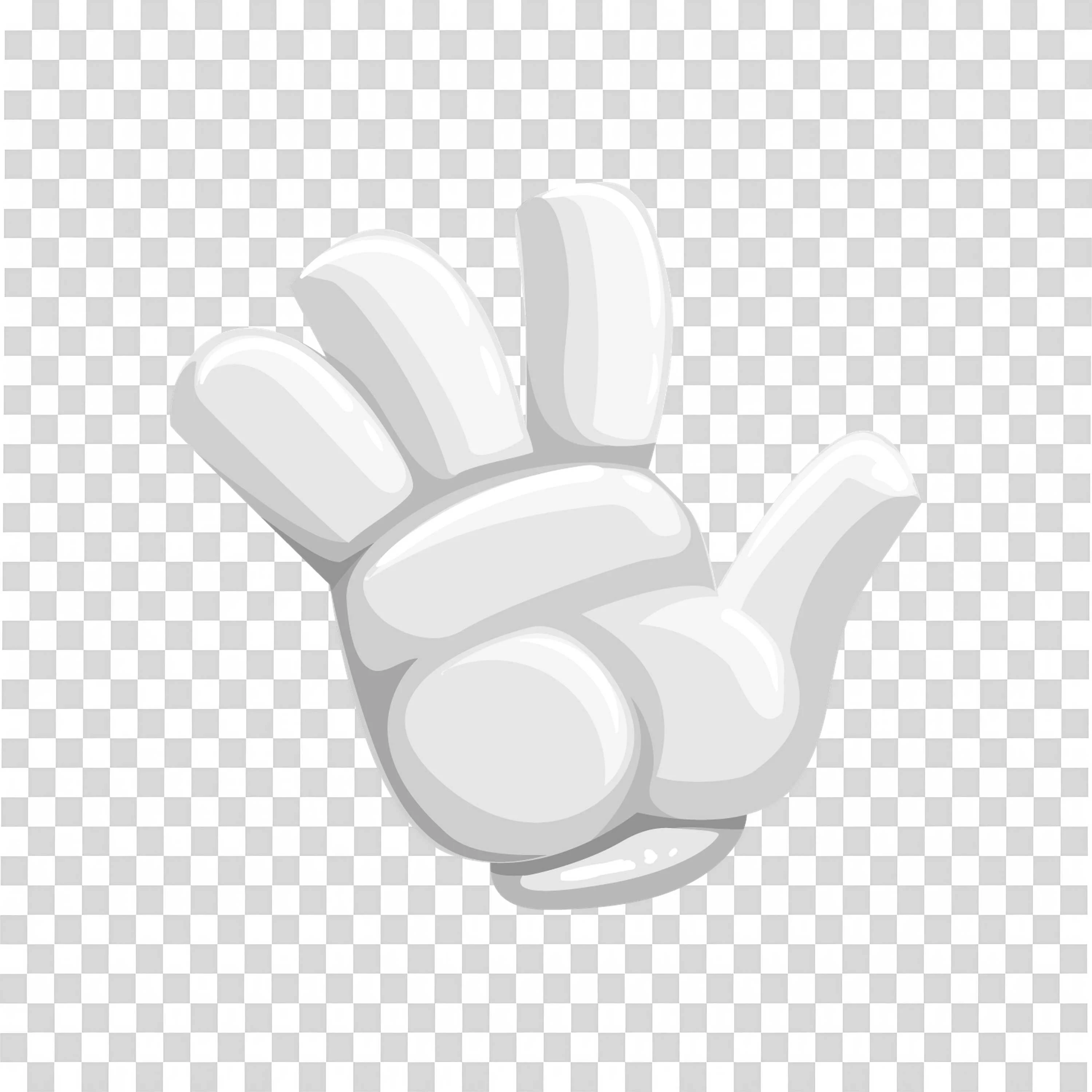 Robotic Hand Illustration PNG