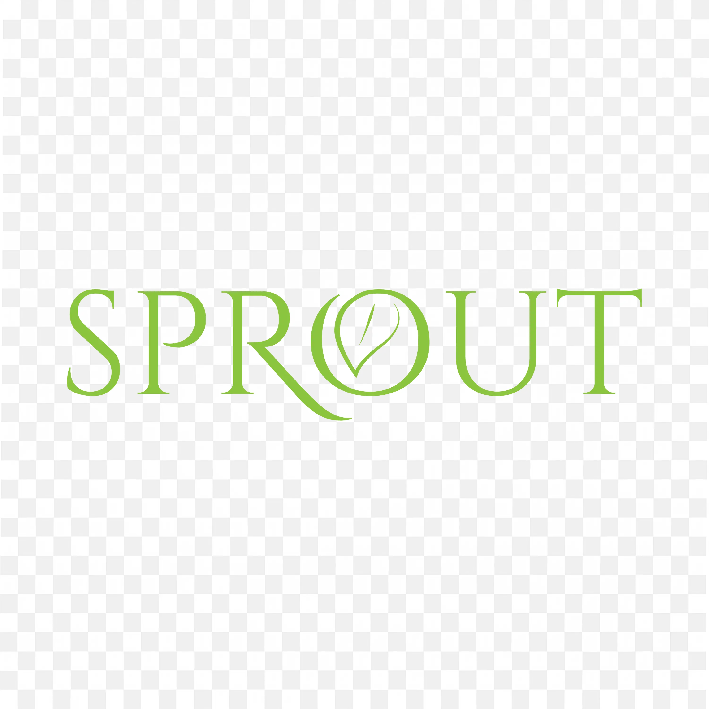 Sprout Green Plant Eco Symbol in Vector PNG Logo Download