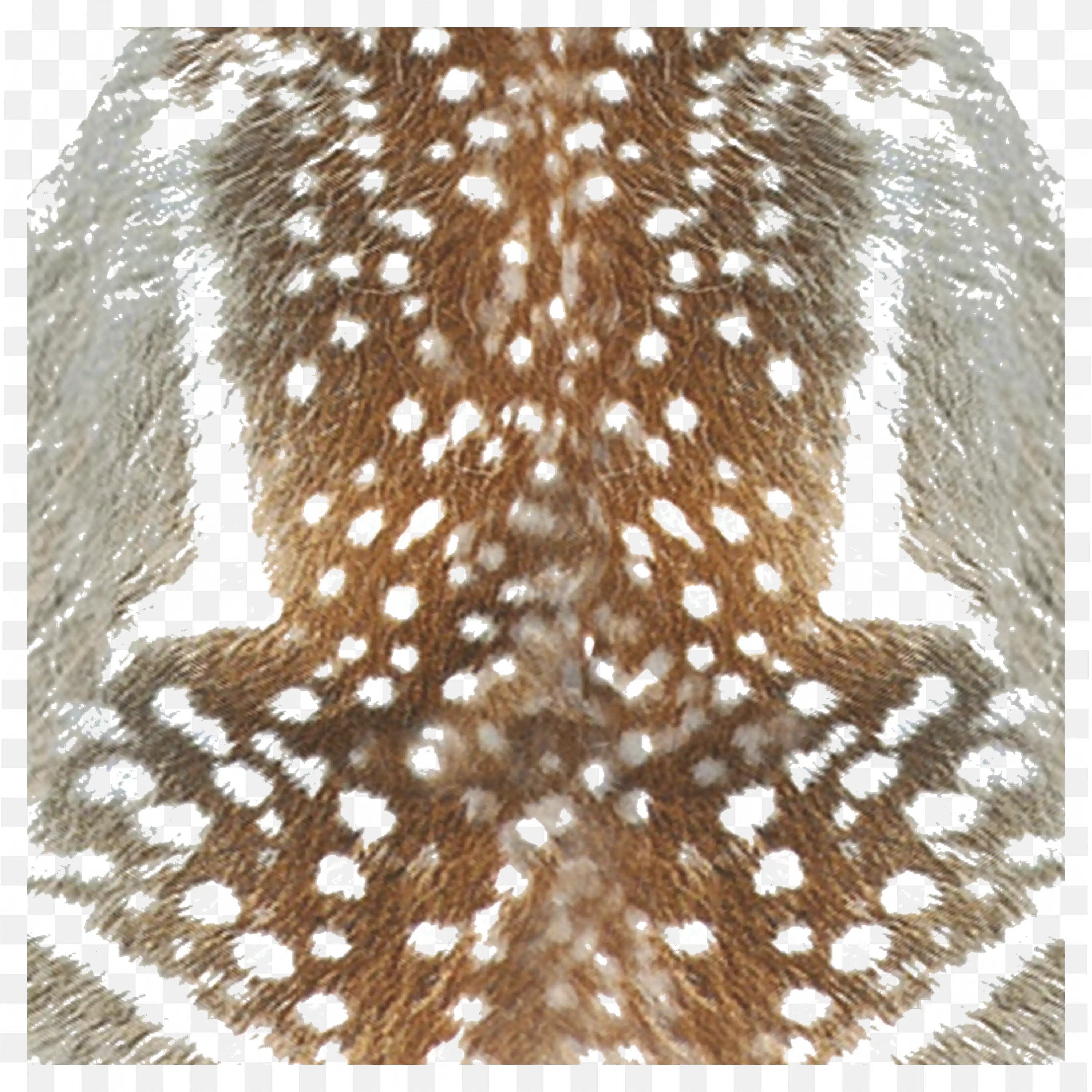 Close Up Deer Fur Texture with White Spots Natural Pattern