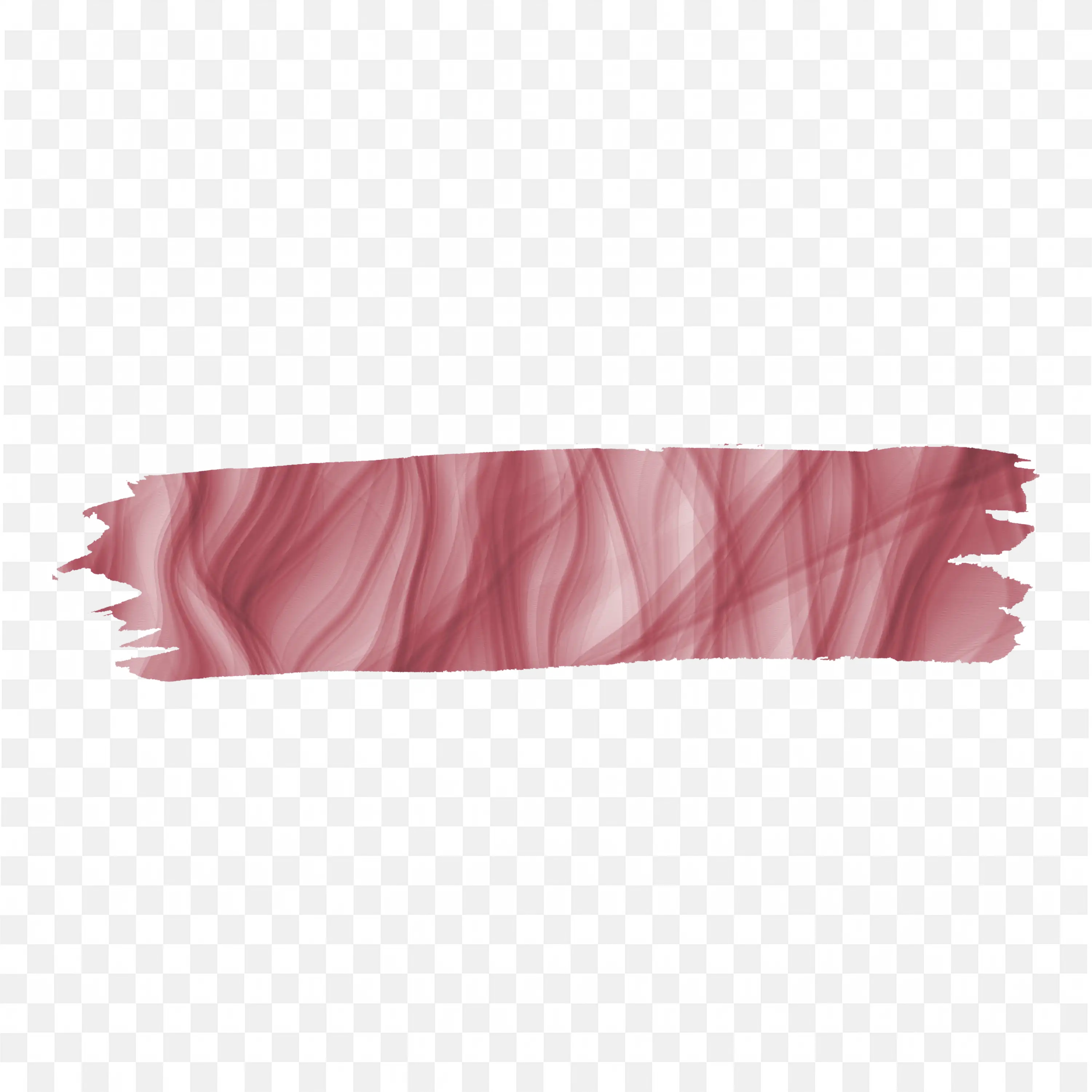 Dark Pink Marble Brush Stroke Banner Isolated PNG Image File