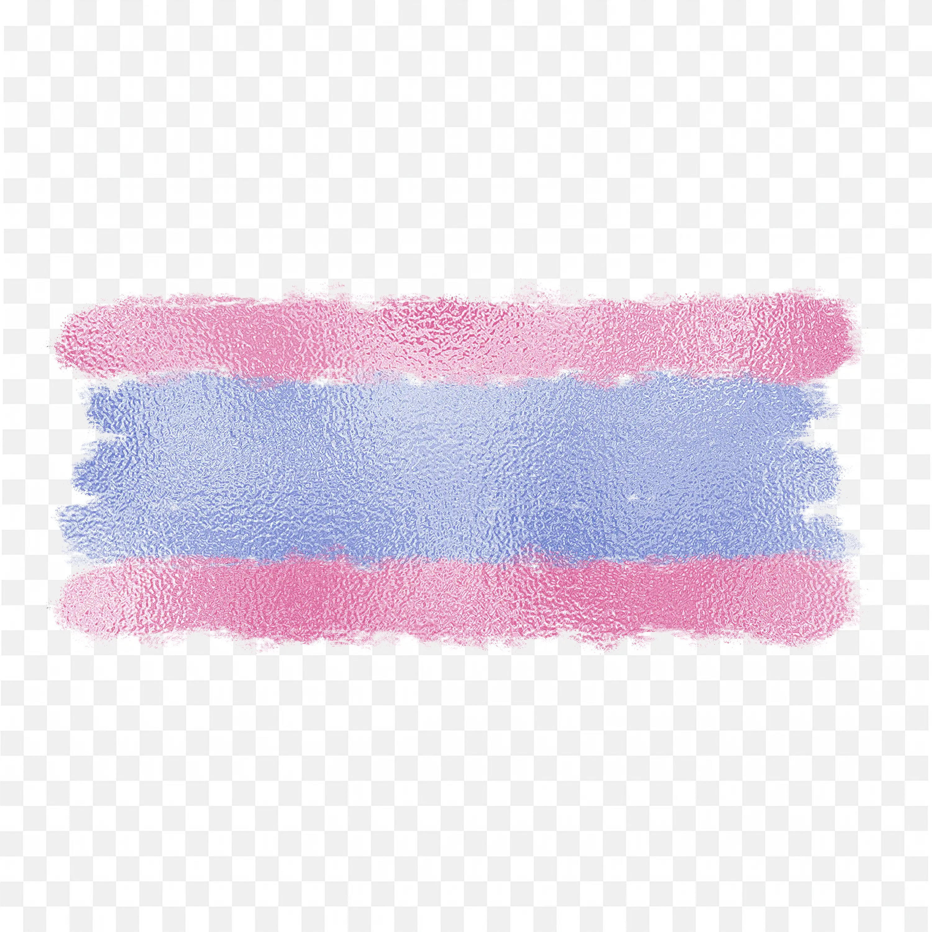 Pink and Blue Watercolor Brush Texture on White Background PNG