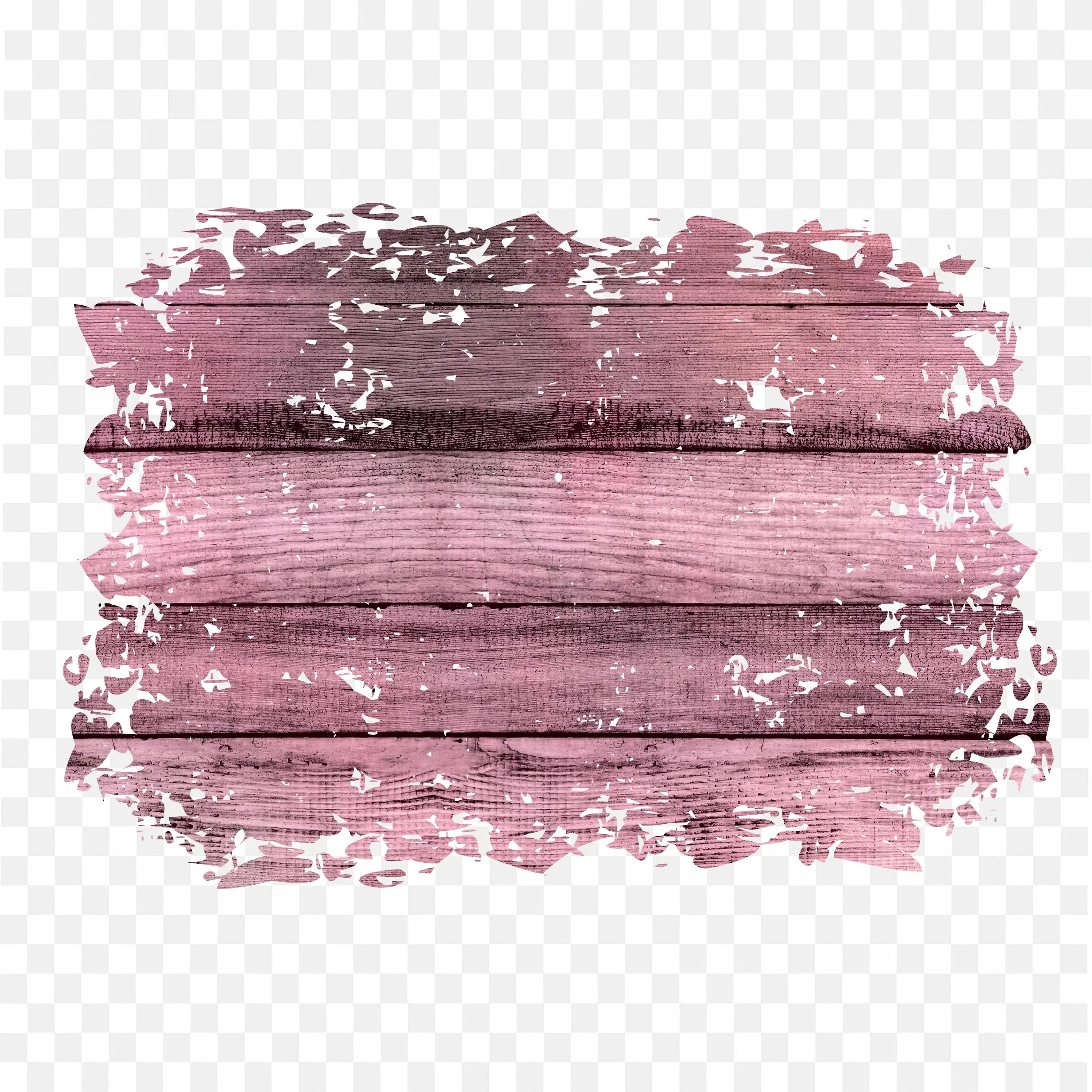 Pink Brush Stroke with Watercolor Banner Artistic Style PNG