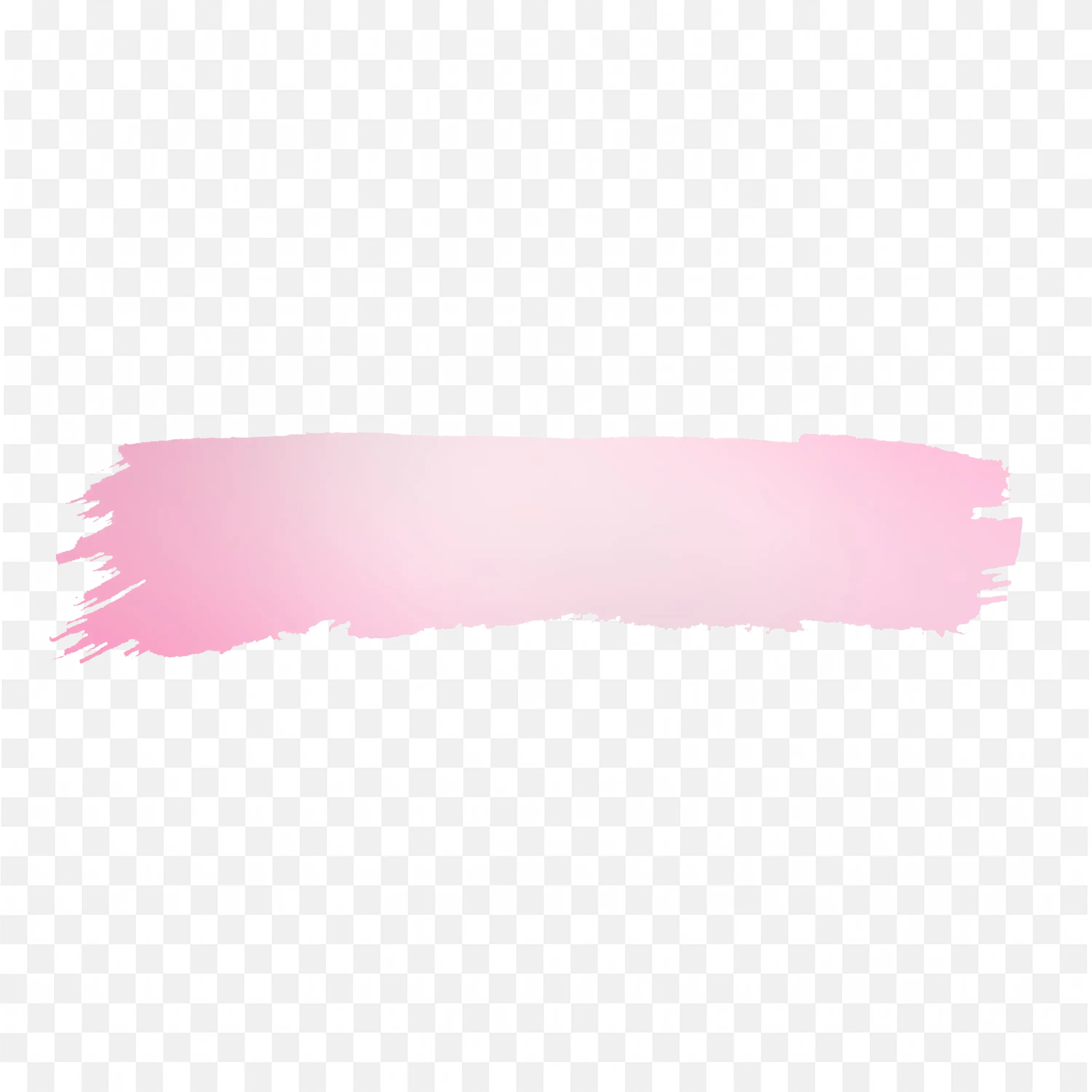 Pink Color with Gradient Paint Stroke Banner PNG Download
