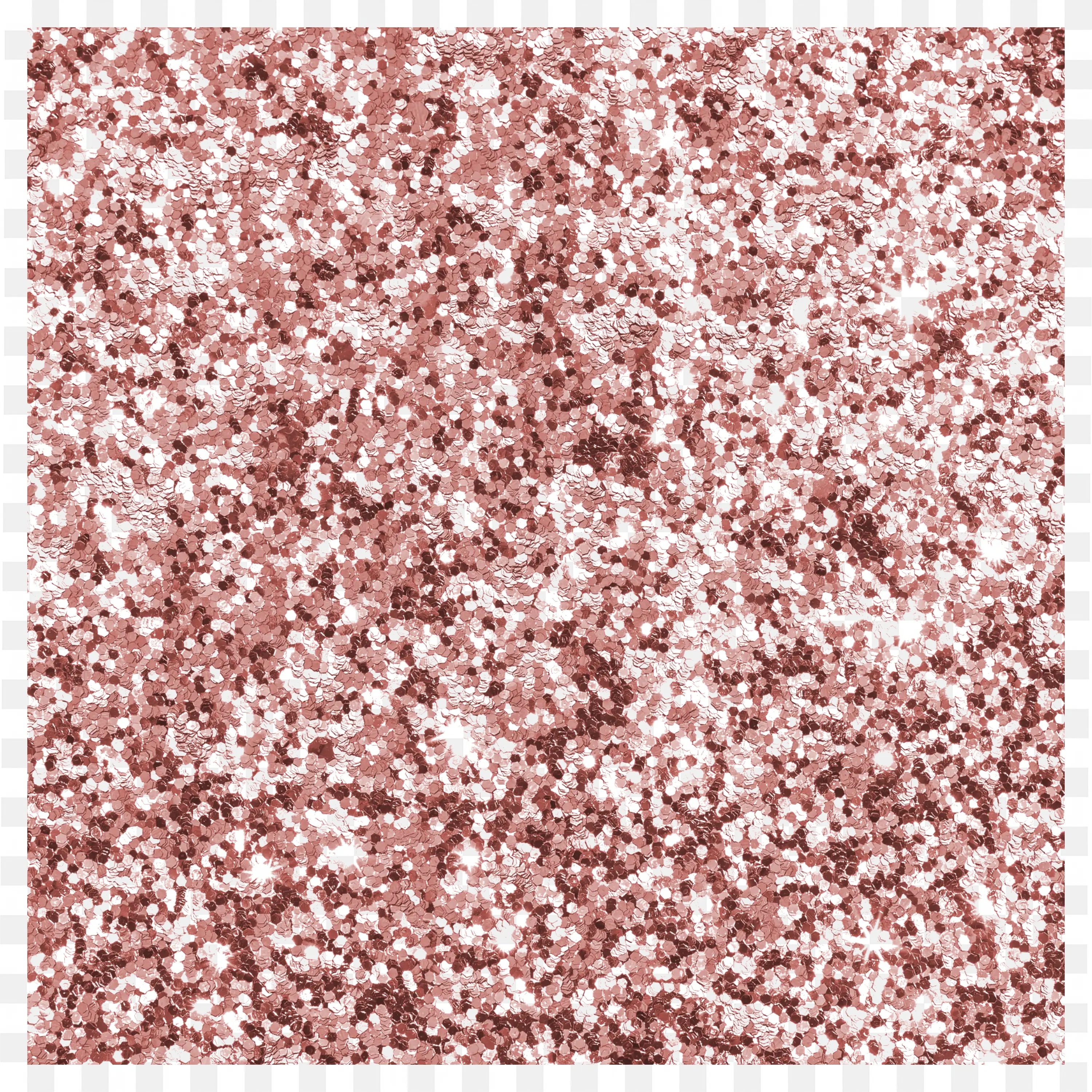Rose Gold Glitter Texture with Elegant Sparkle Effect PNG