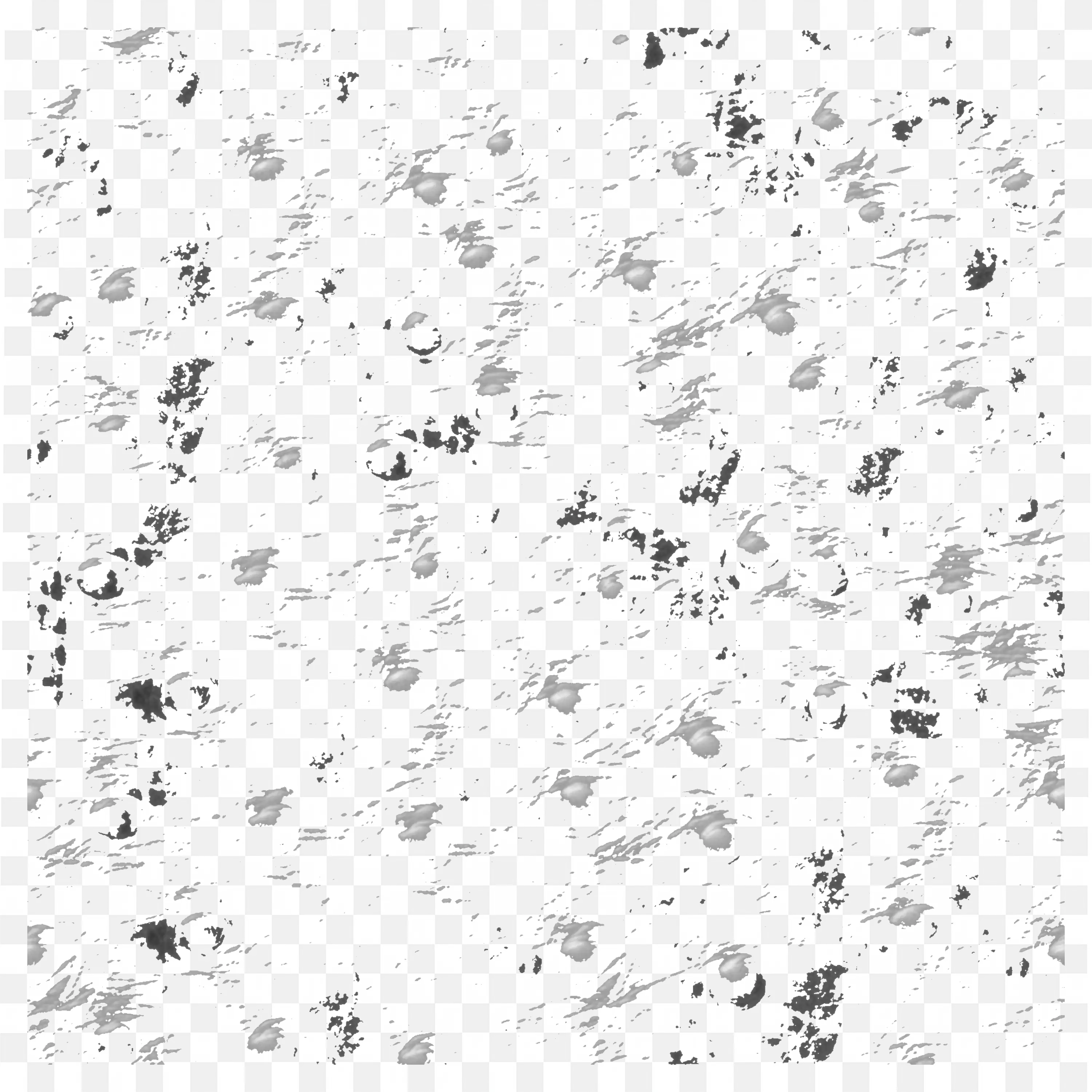 Silver Bubble Texture Overlay on Black Background PNG