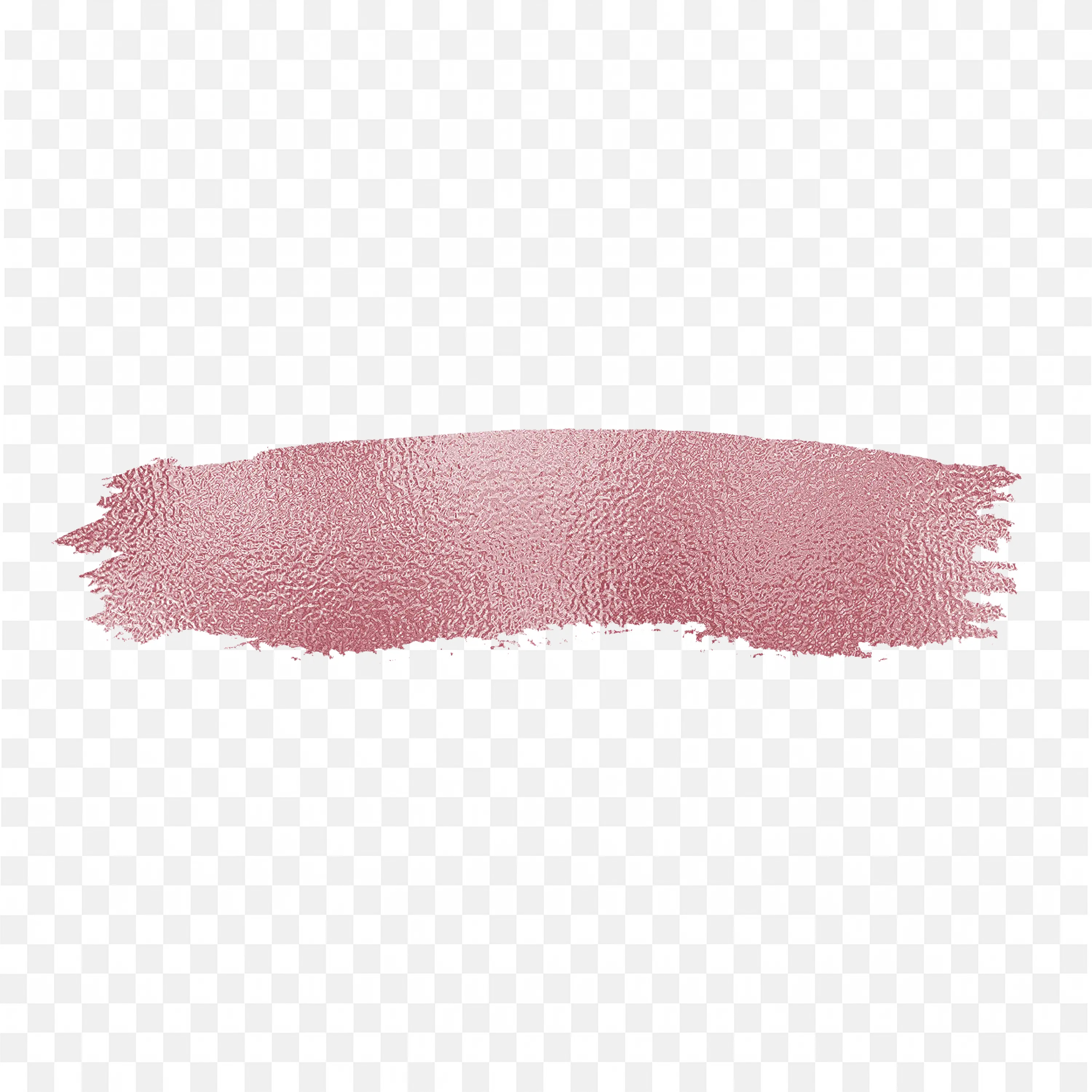 Textured Pink Brush Stroke Banner Isolated on White PNG File