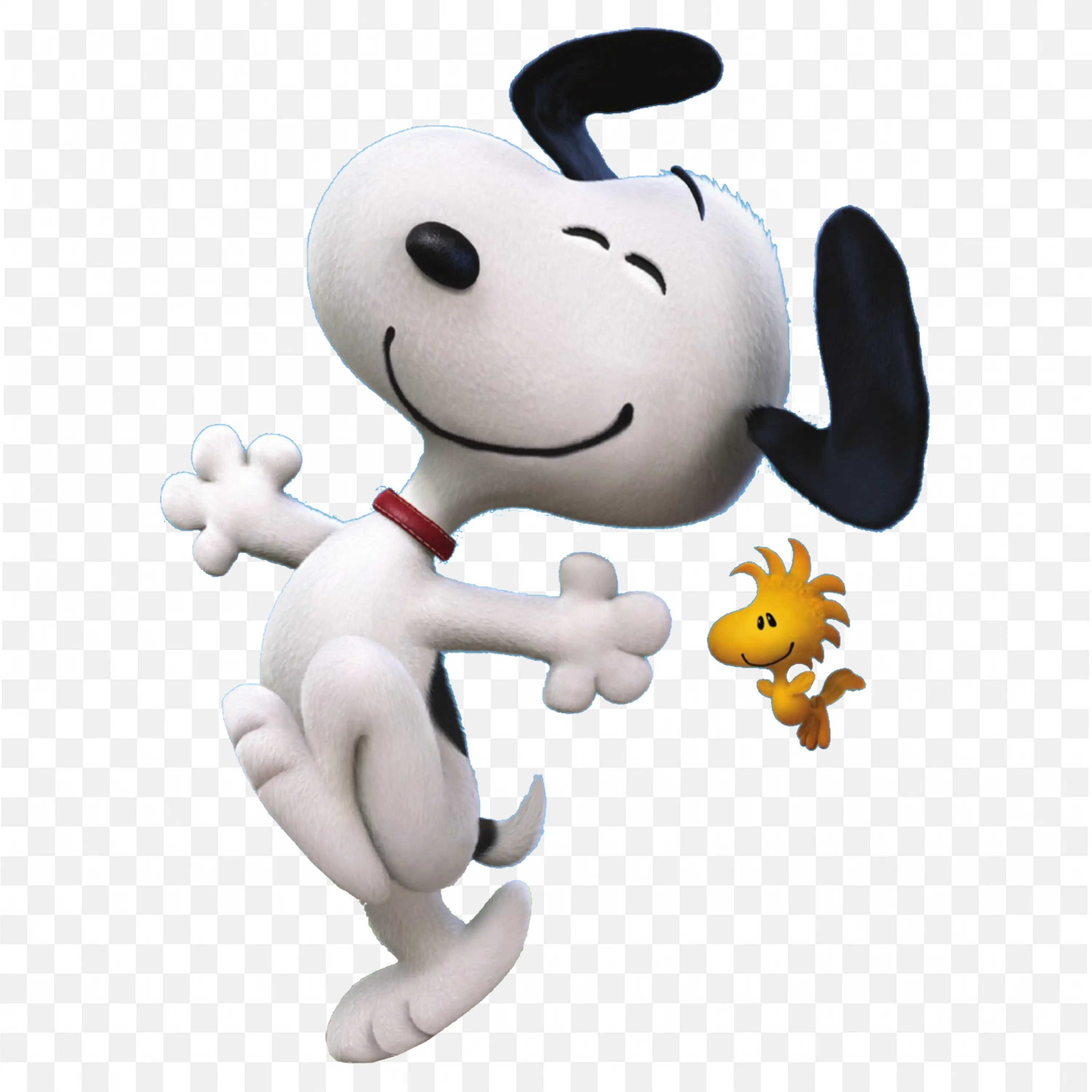 The Animated Cartoon Character Snoopy Dog and Bird Free Png