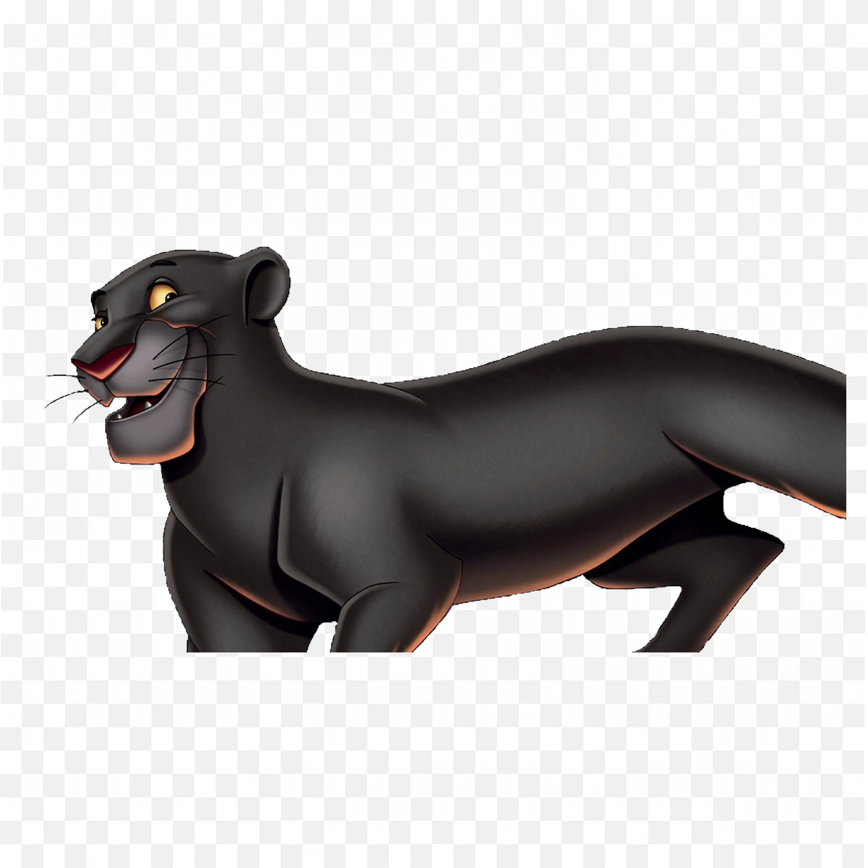 Bagheera the Panther Wise Jungle Guardian in Free Png