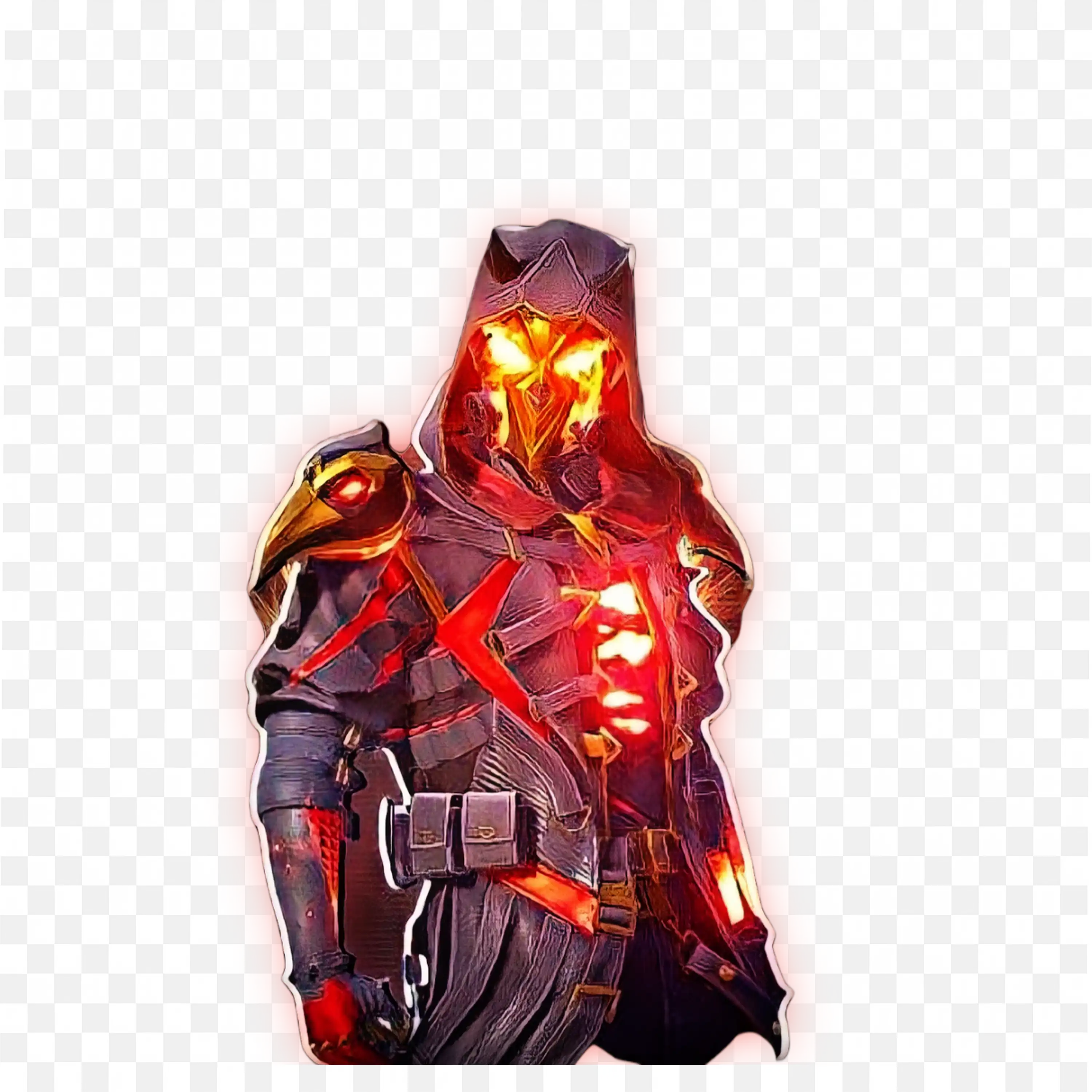 Bgmi Blood Raven X Suit Iconic Outfit Png