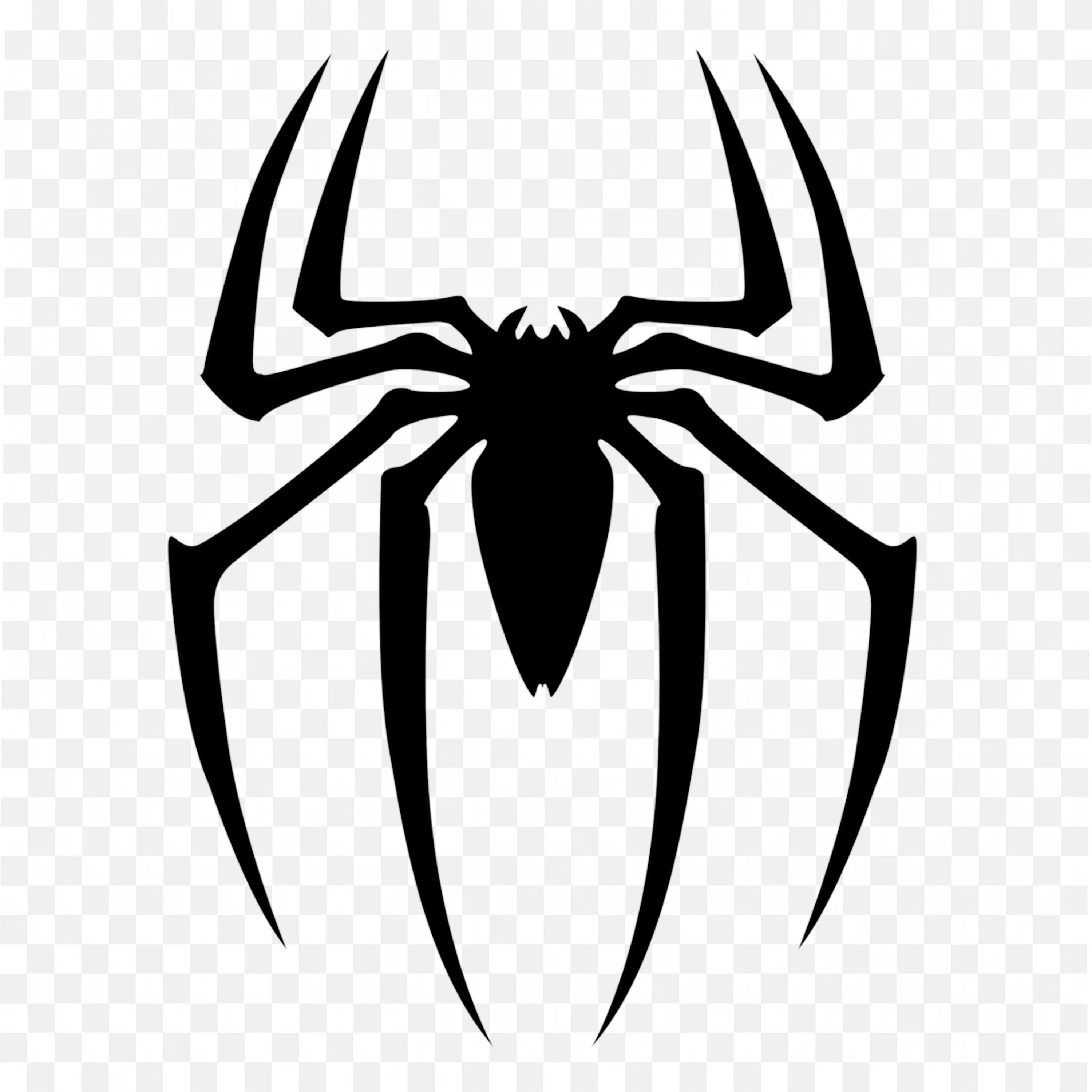 Black Spider Emblem Logo Icon Design Vector Png Download