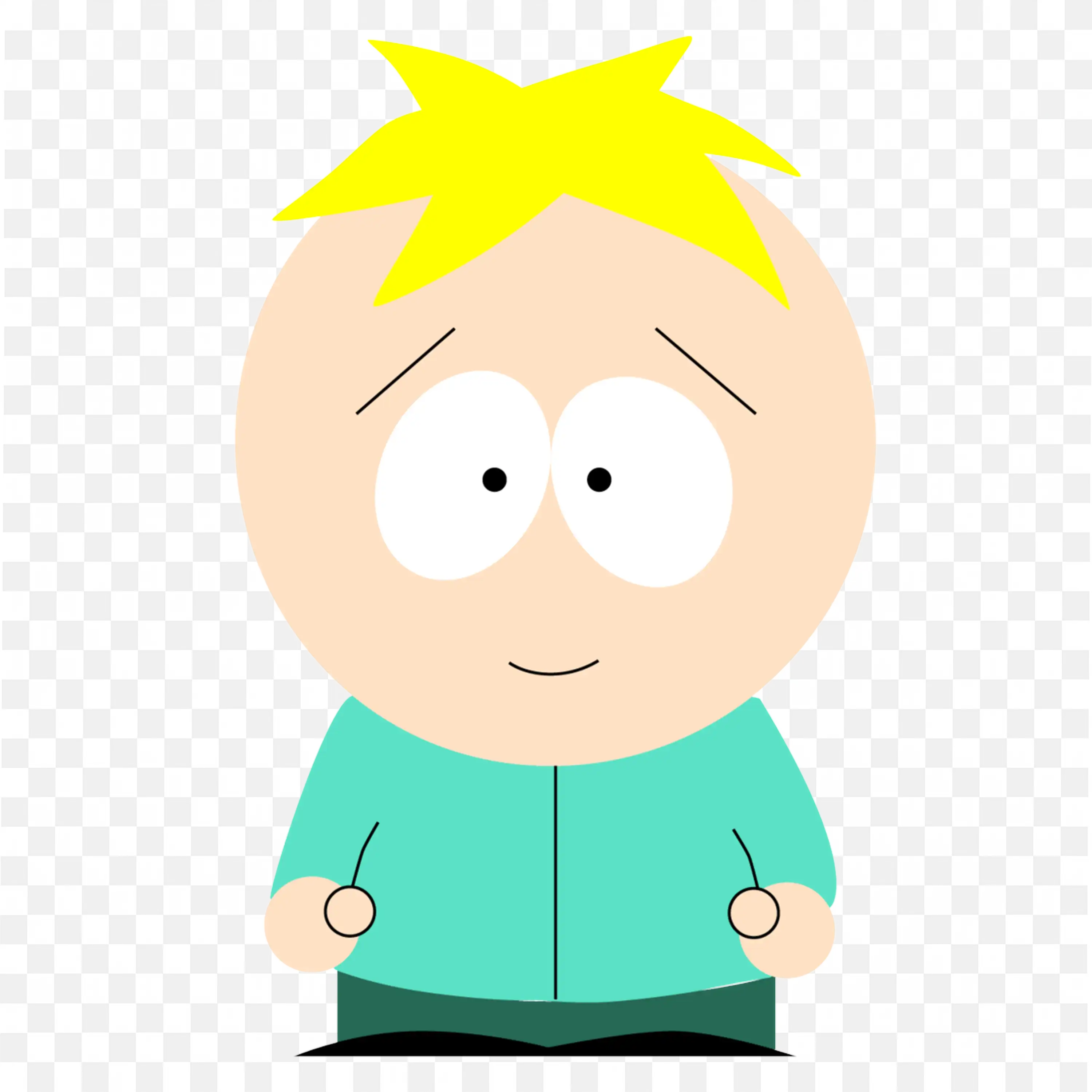 Png Images of Butters Stotch with a Gentle Smile Look Free