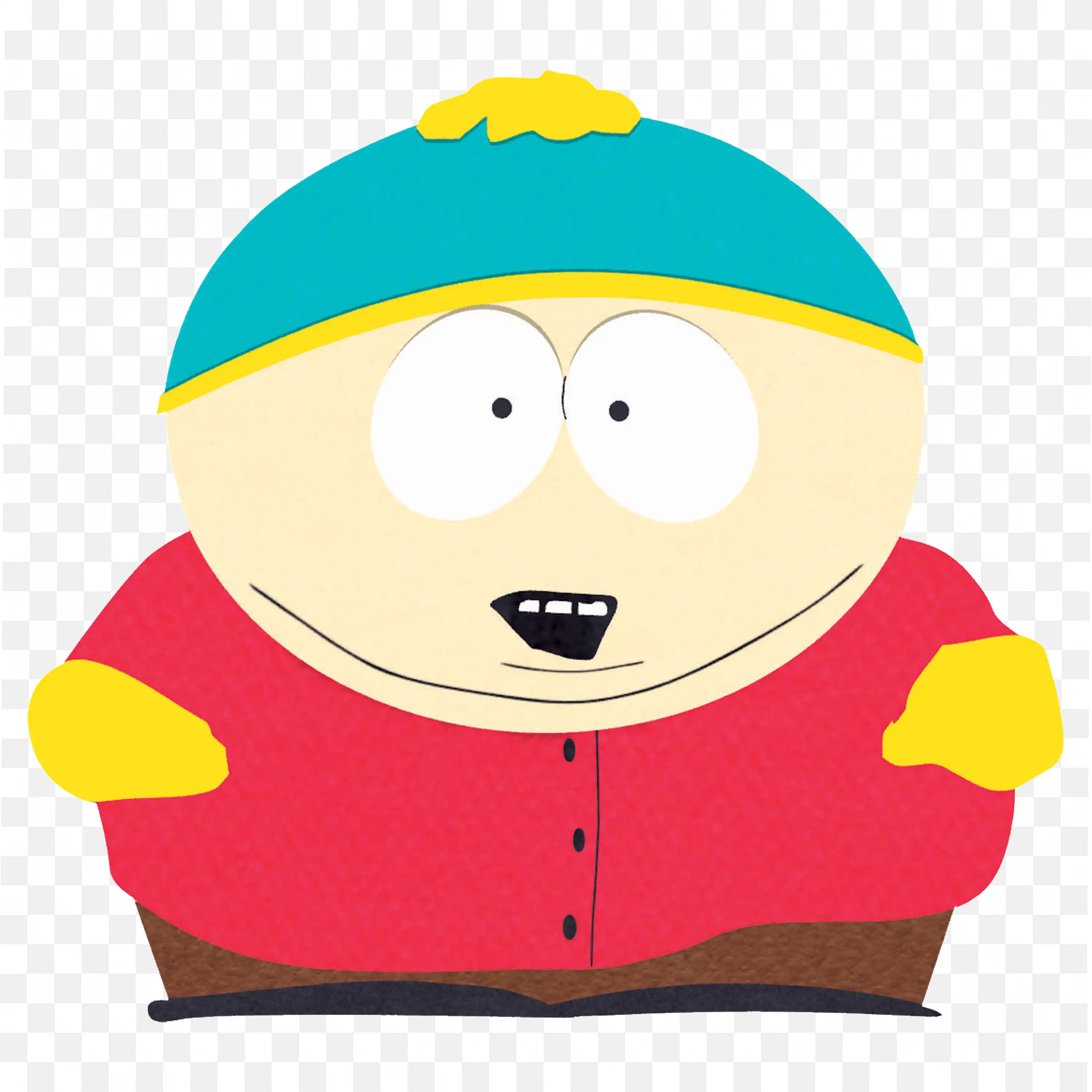 Eric Cartman with Wide Eyes and Open Mouth Png Download Free
