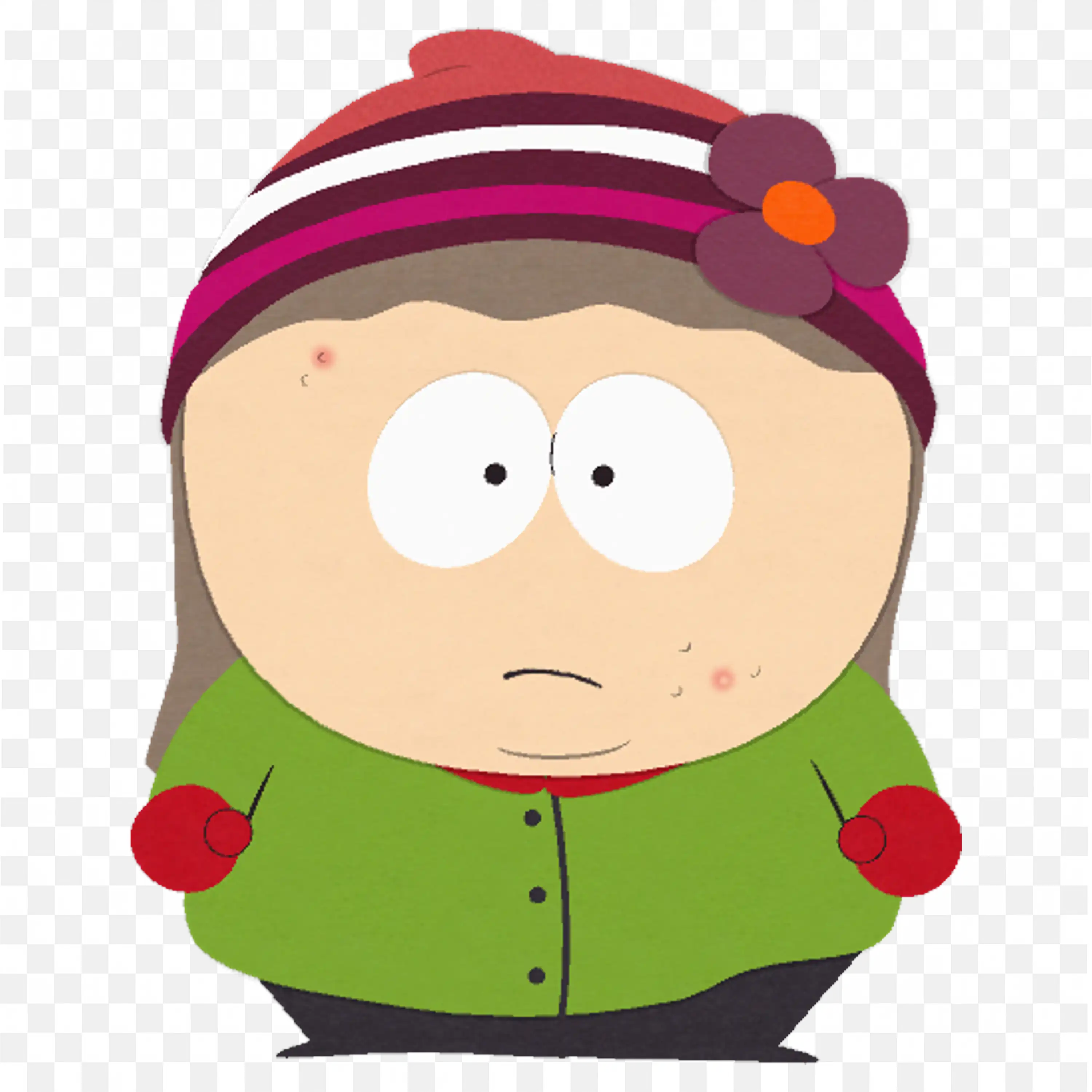 Heidi Turner from South Park with Opened Eyes Png Images