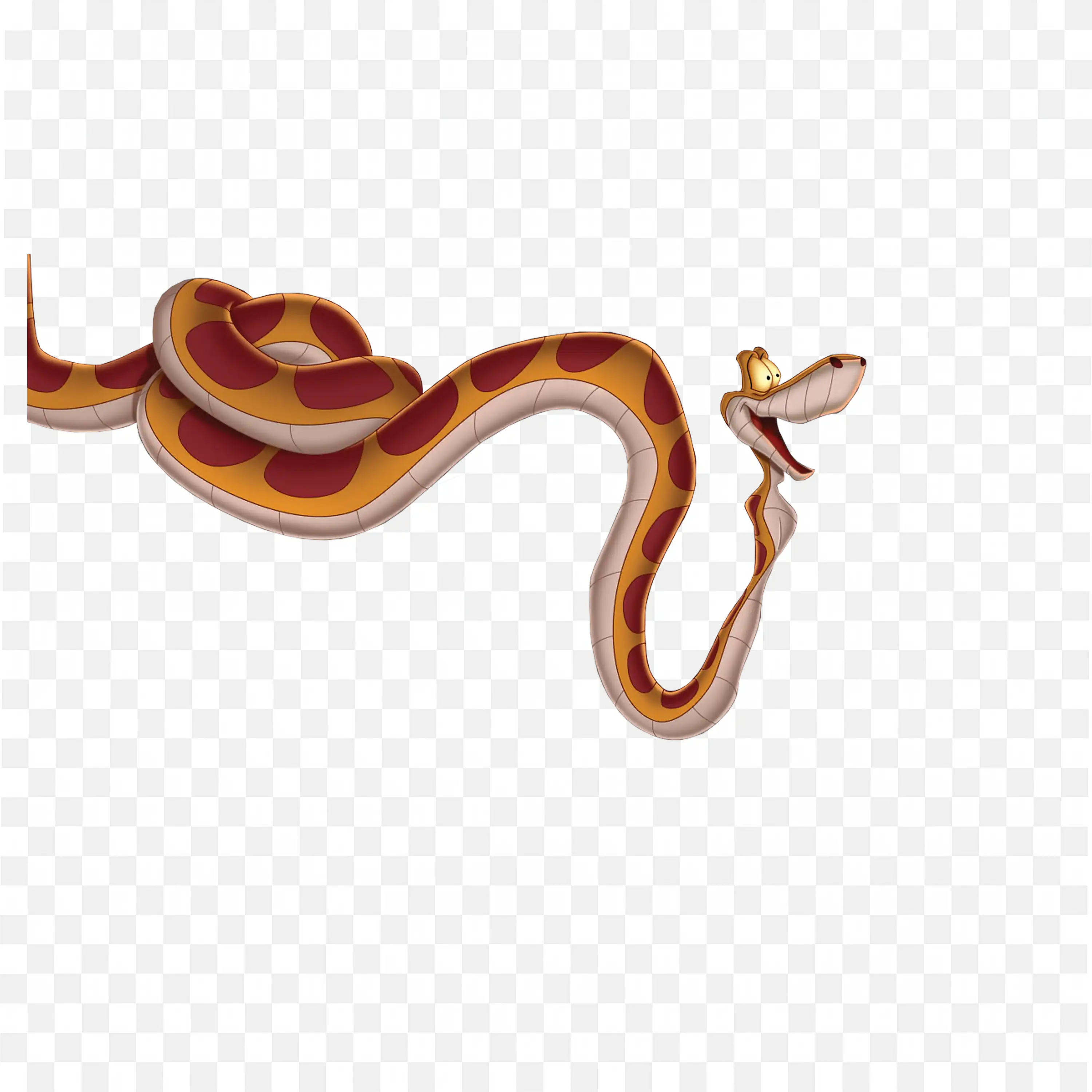 Kaa the Snake from the Jungle Book Download Free Pngs