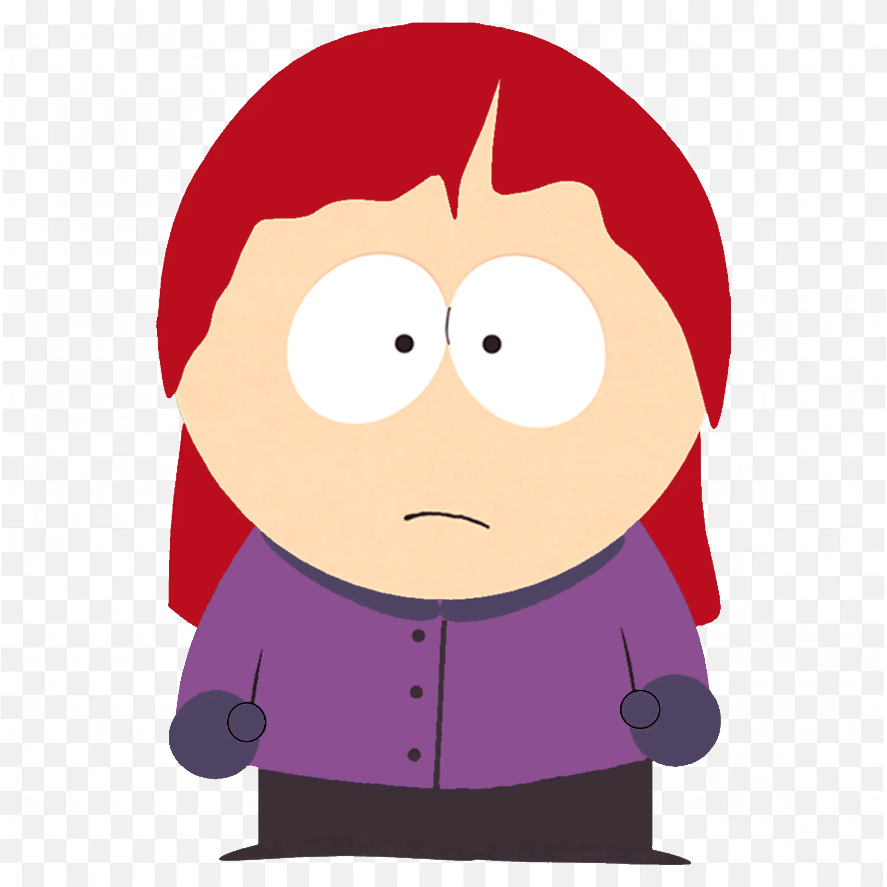 Png of Red Mcarthur Looking Forward for Mobiles Free Download