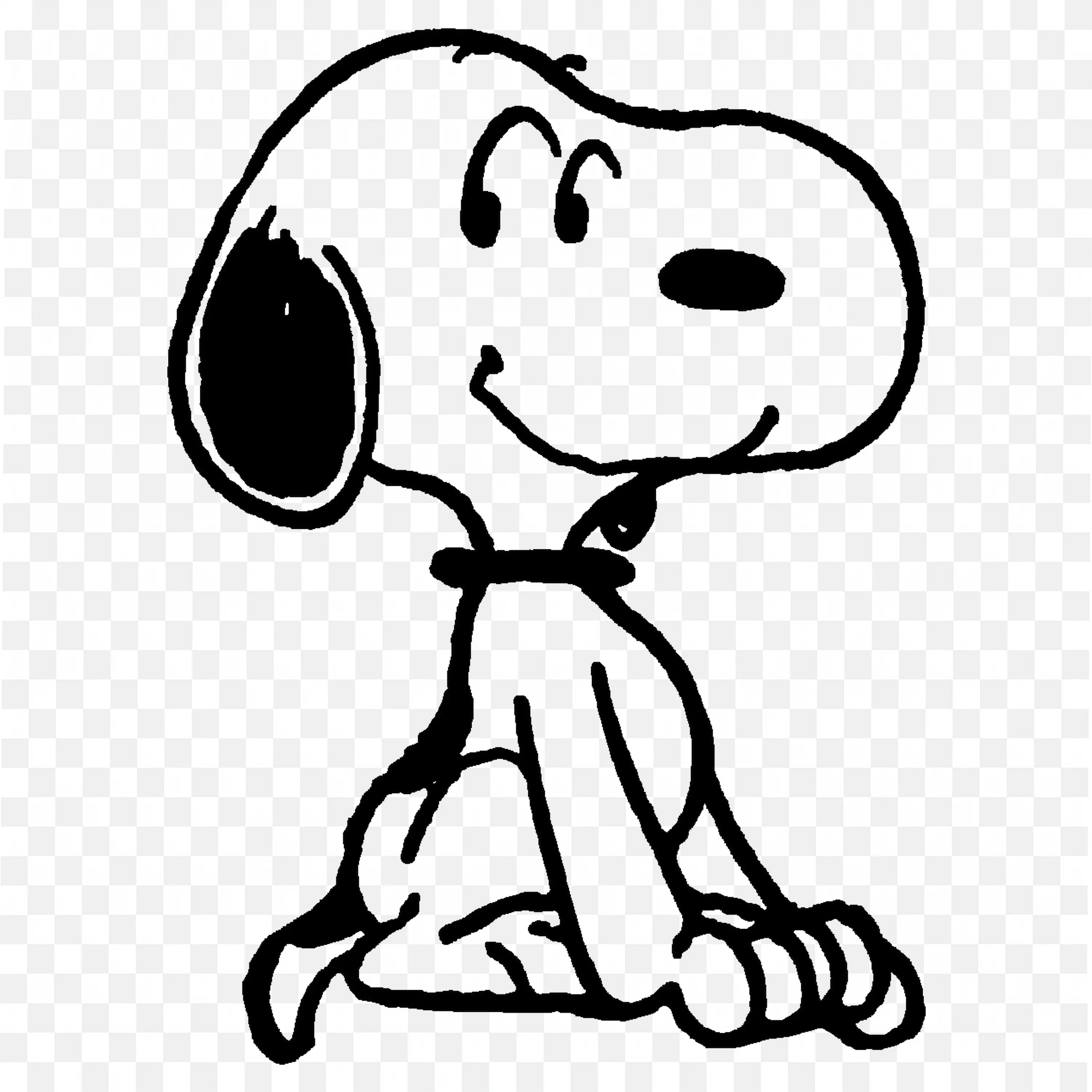 Snoopy Dog Hugging Best Friends Cartoon Art HD Free Png