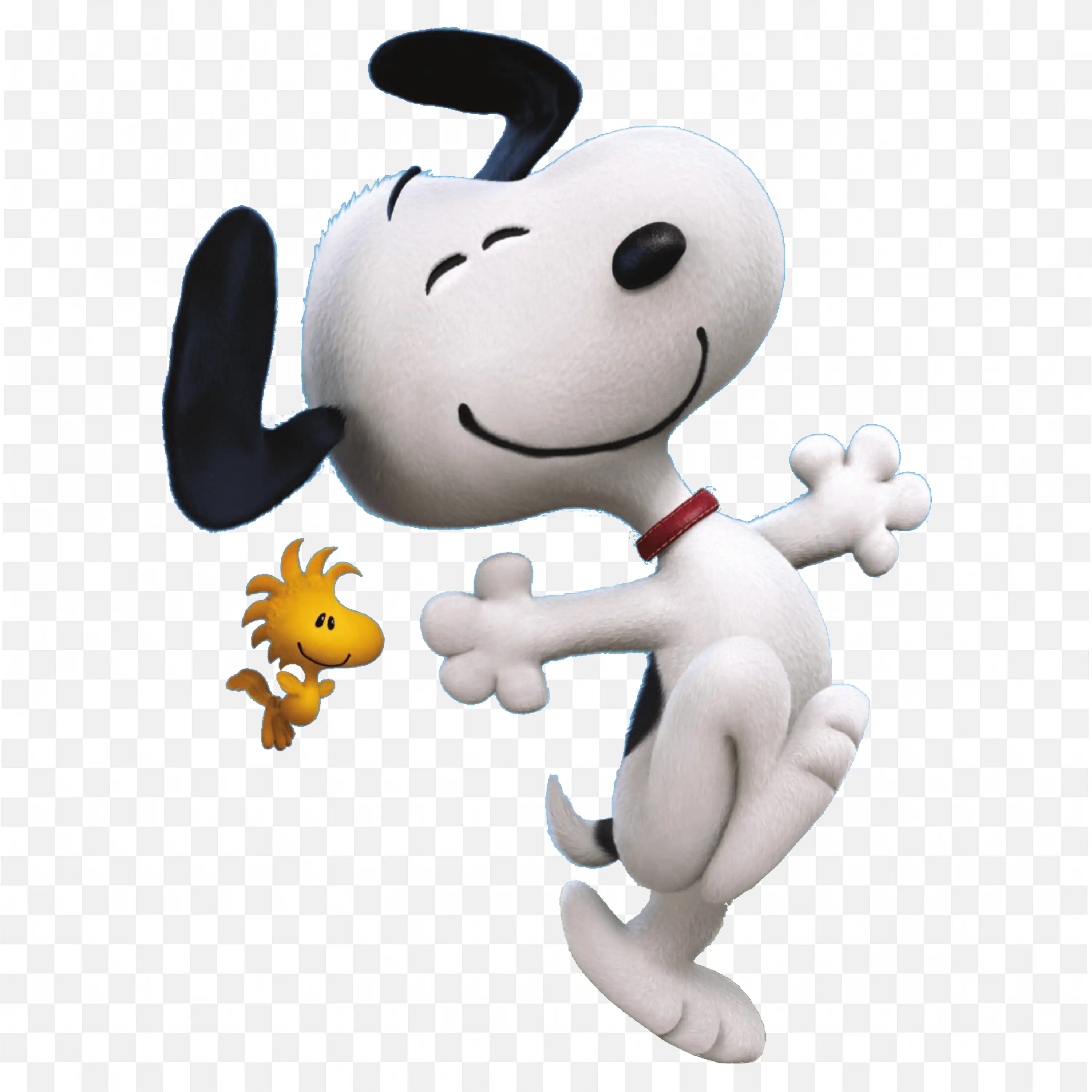 Snoopy and Woodstock Best Friends Duo Free Png for Mobile
