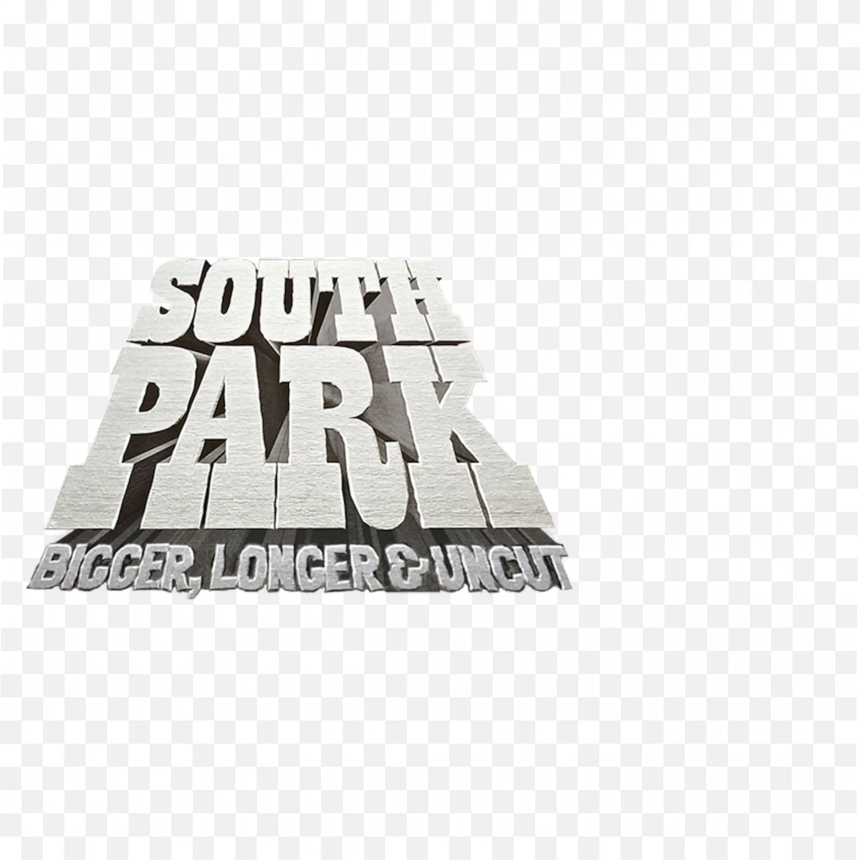 South Park Bigger Longer and Uncut Official Movie Logo Png