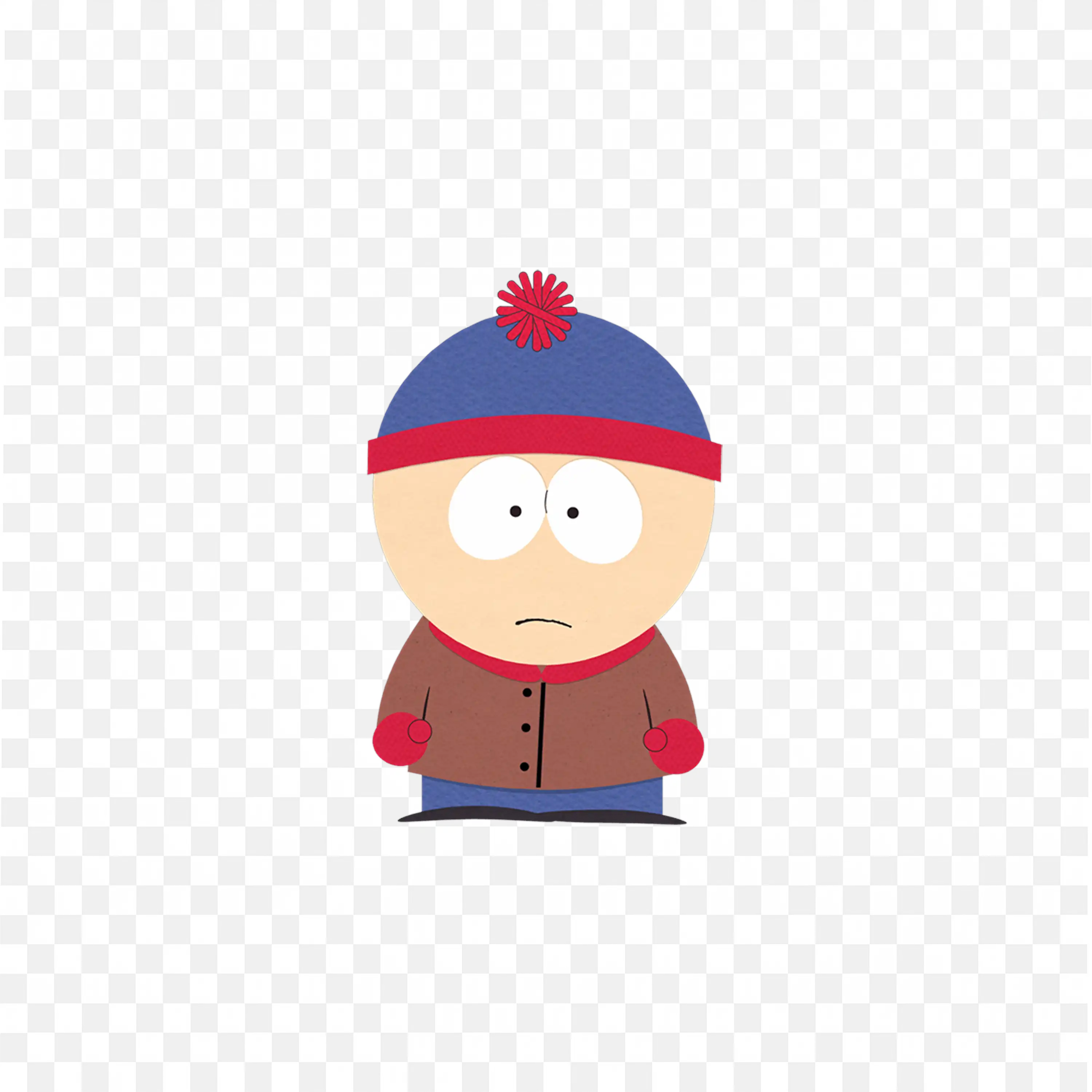 Stan Marsh with a Fearful Look Free Png Images for Mobile