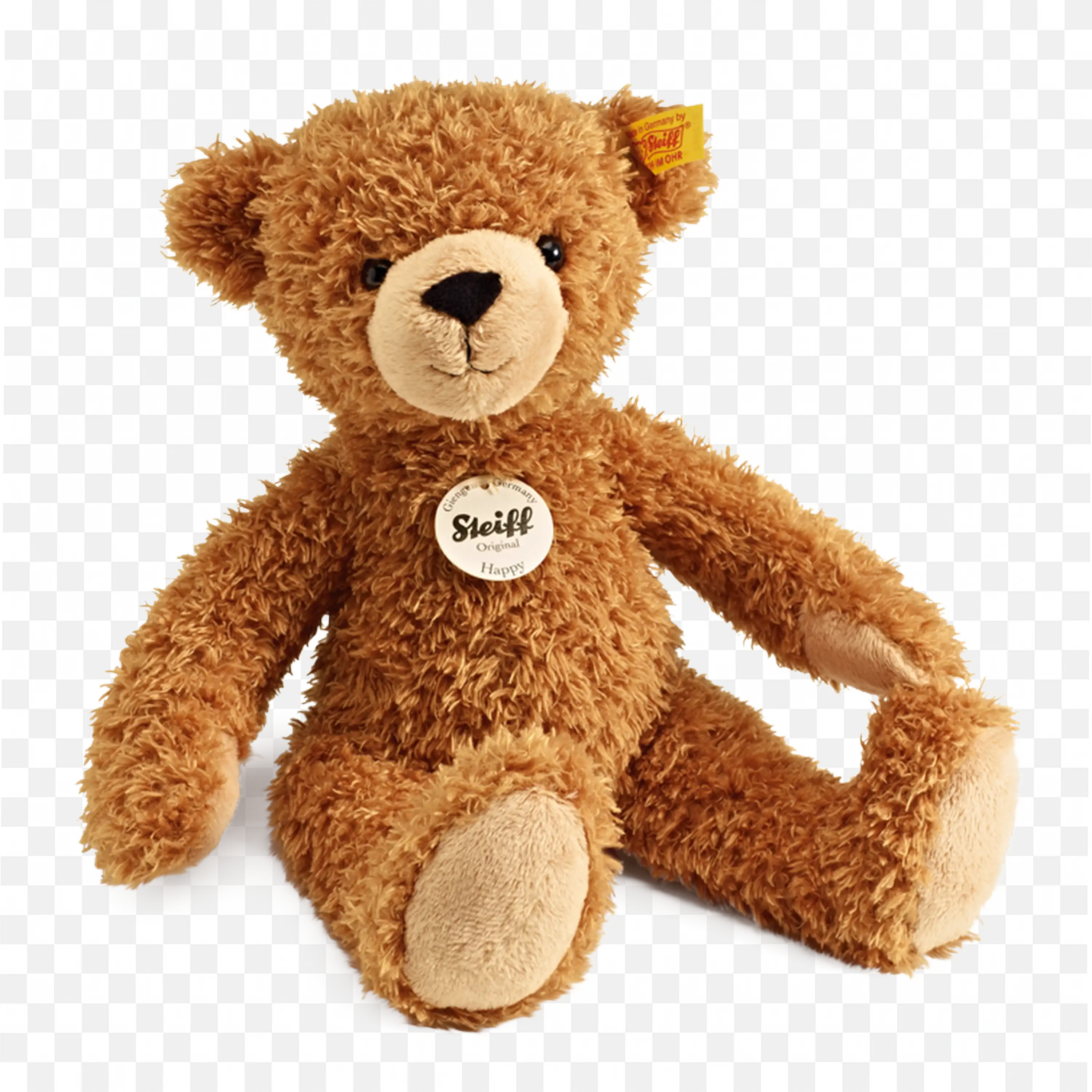 Steiff Happy Teddy Bear Toy with Pure Softness Png