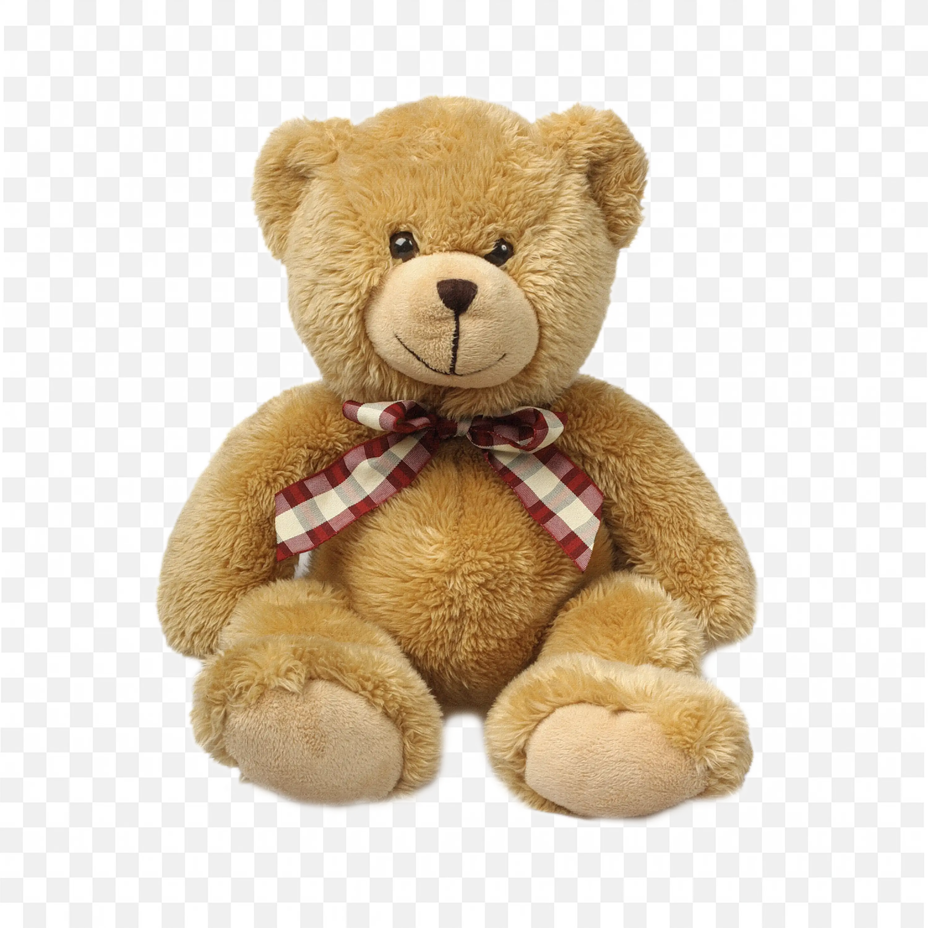 Teddy Bear with Lovely Smile and Tie Png Images Free Download
