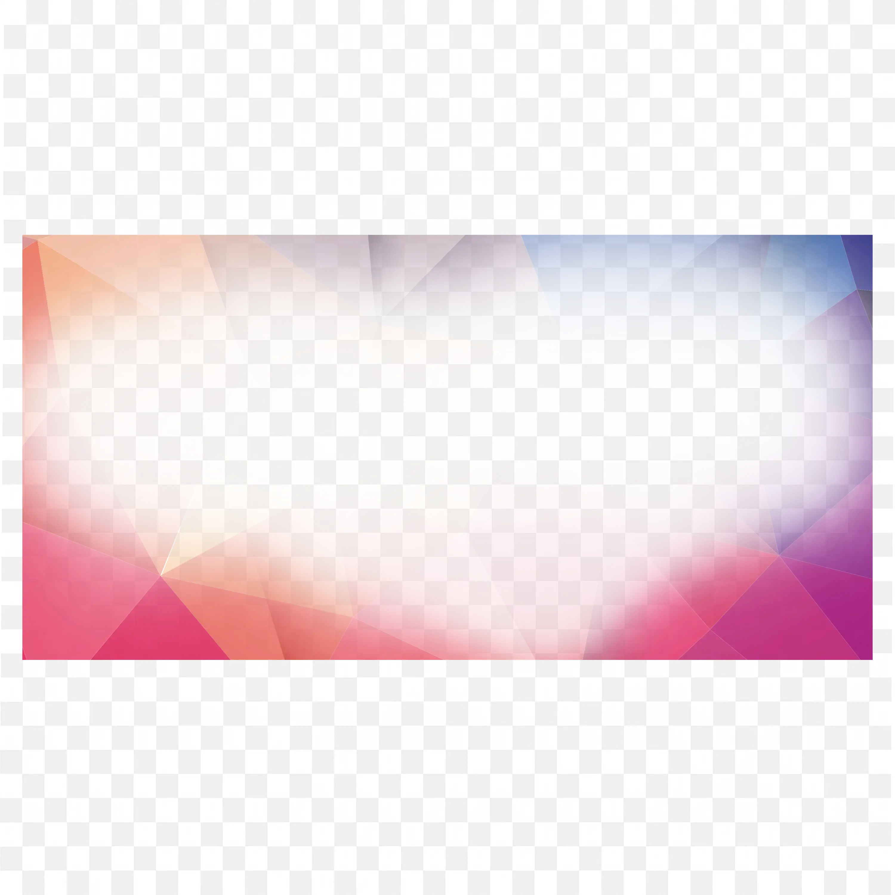 Abstract Purple and Pink Blurred Geometric Design Clip Art