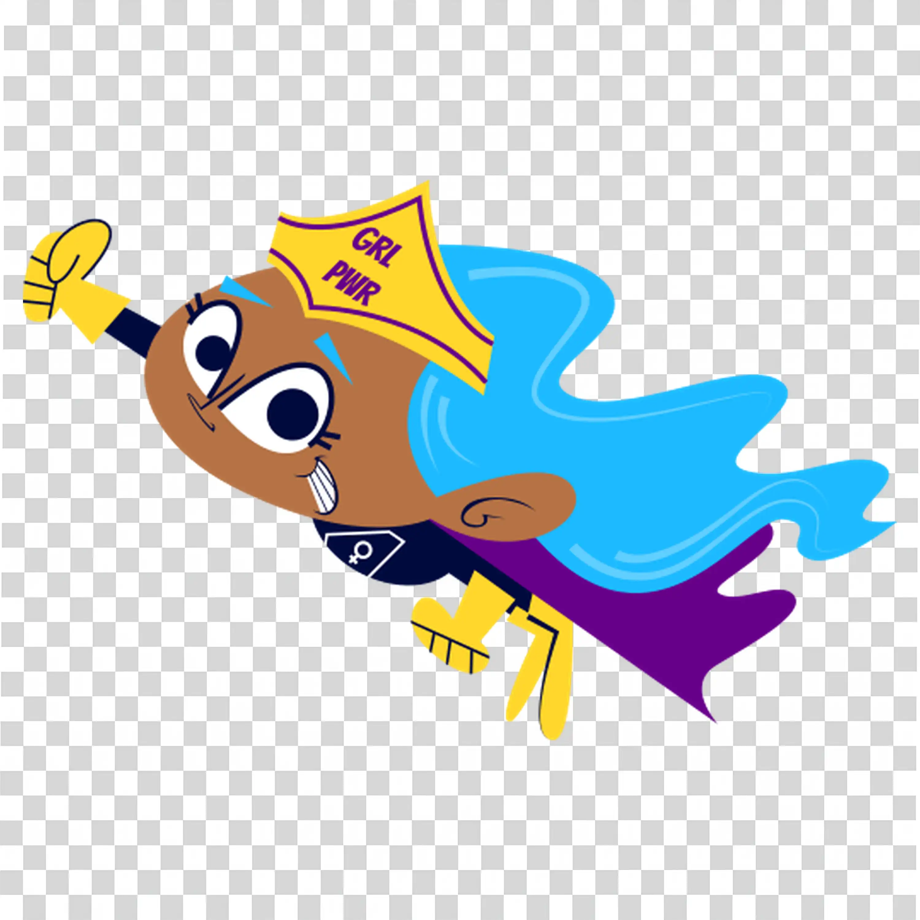 Cartoon Character Playing a Musical Instrument free PNG