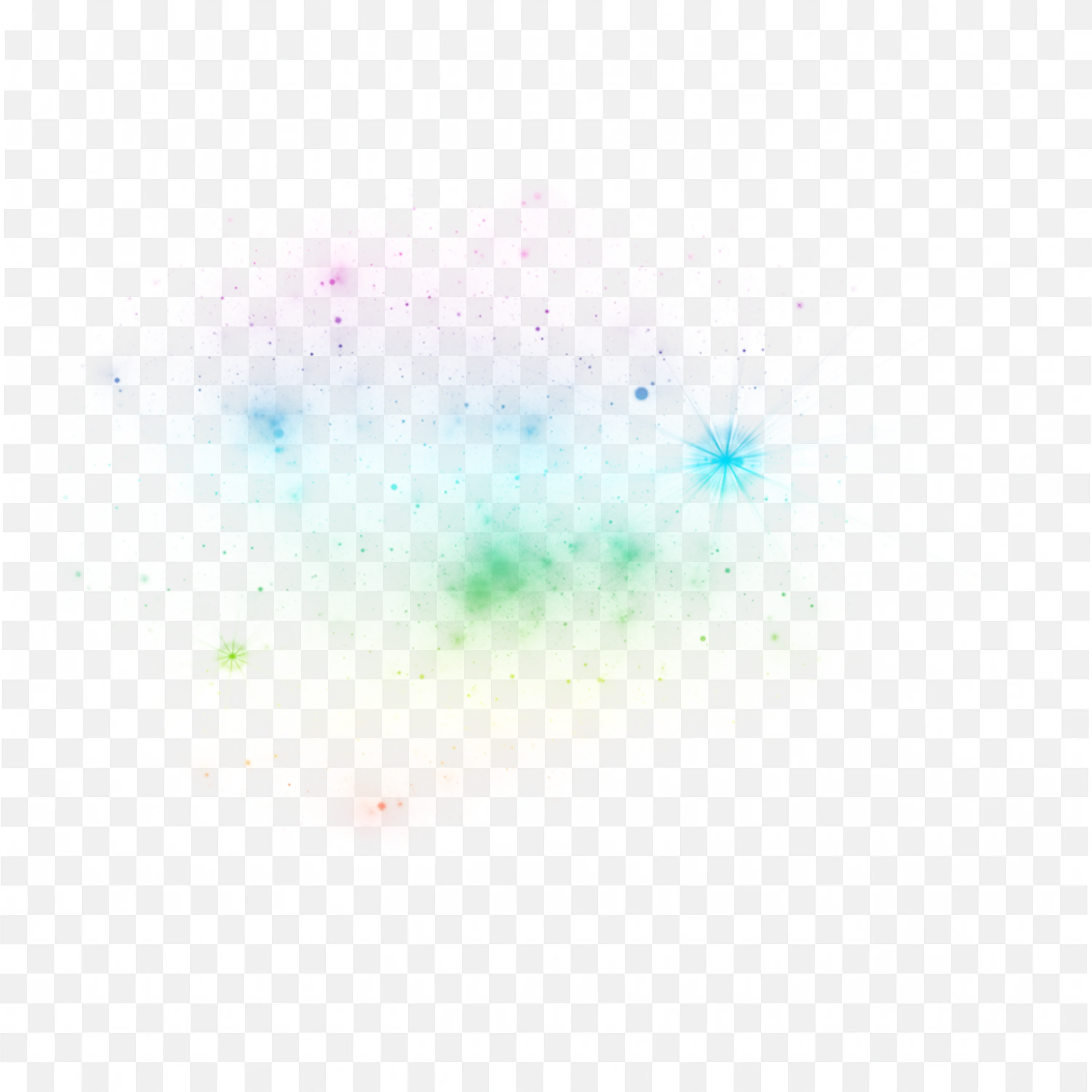 Colourful Gradient Splash with Rainbow Shades and Streaks