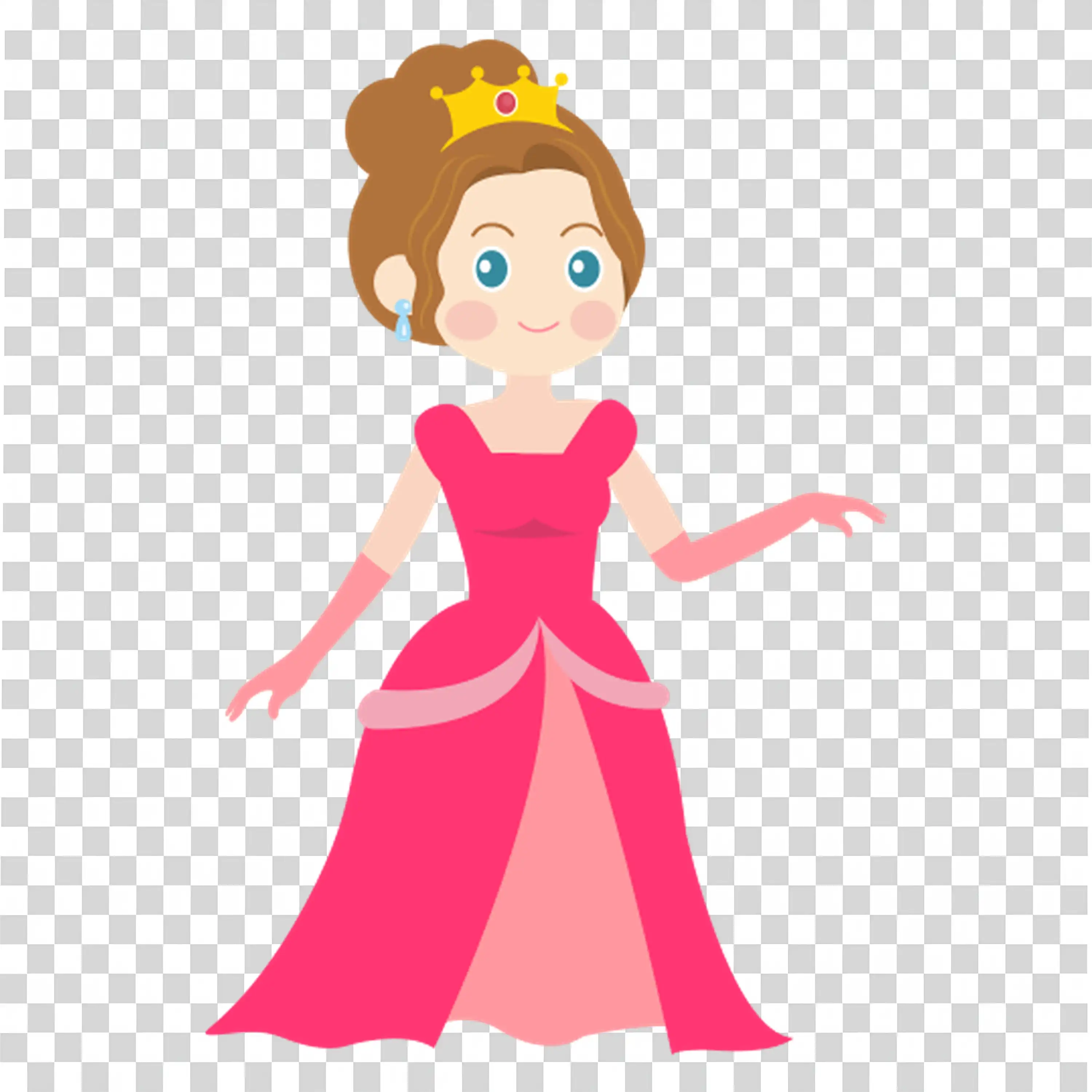 Elegant woman dancing in pink ballerina outfit PNG image