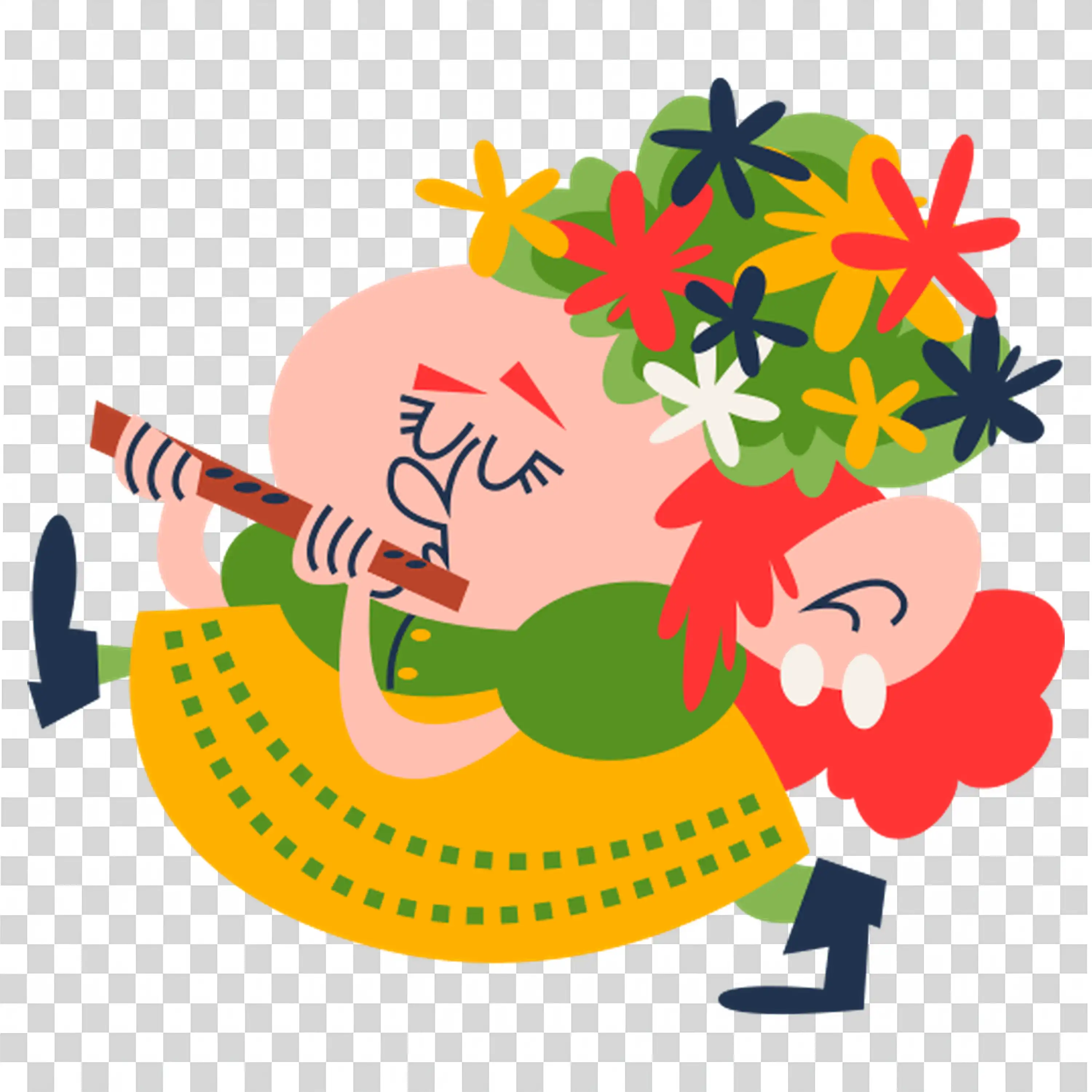 Family enjoying a healthy meal with vegetables PNG image