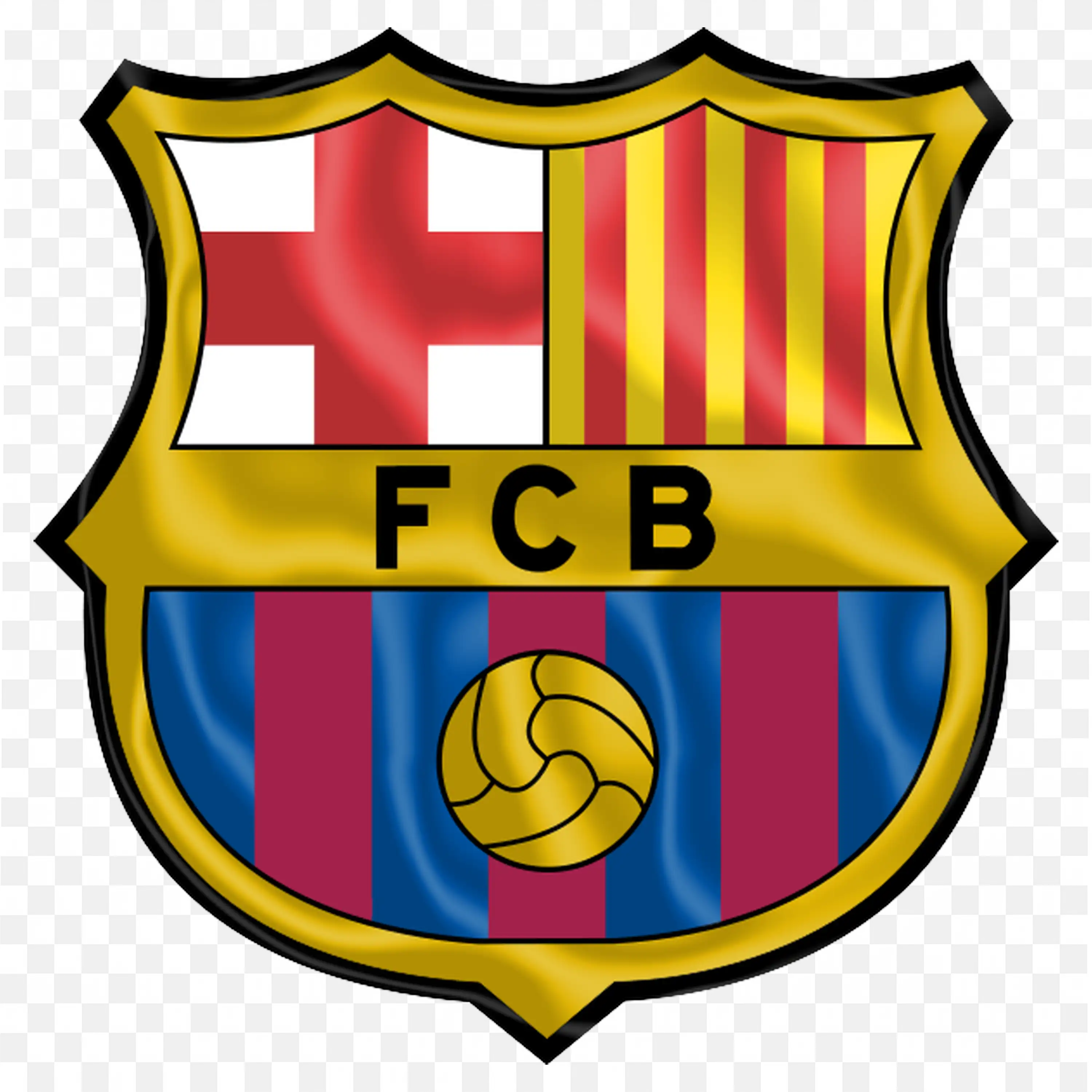 Fc Barcelona Football Club Logo Clip Art Free PNG Download