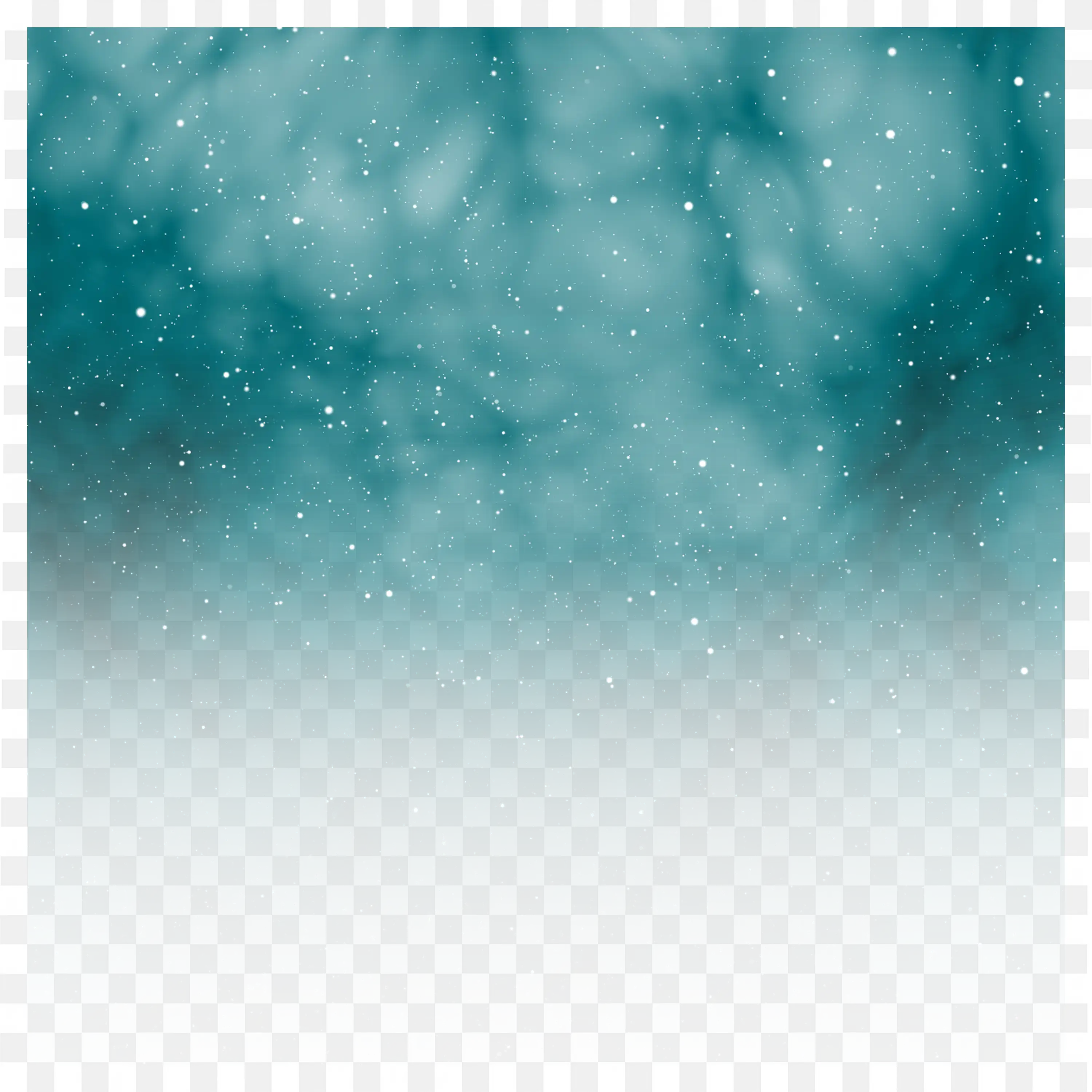Foggy Background with Stars and Dreamy Glow Free PNG
