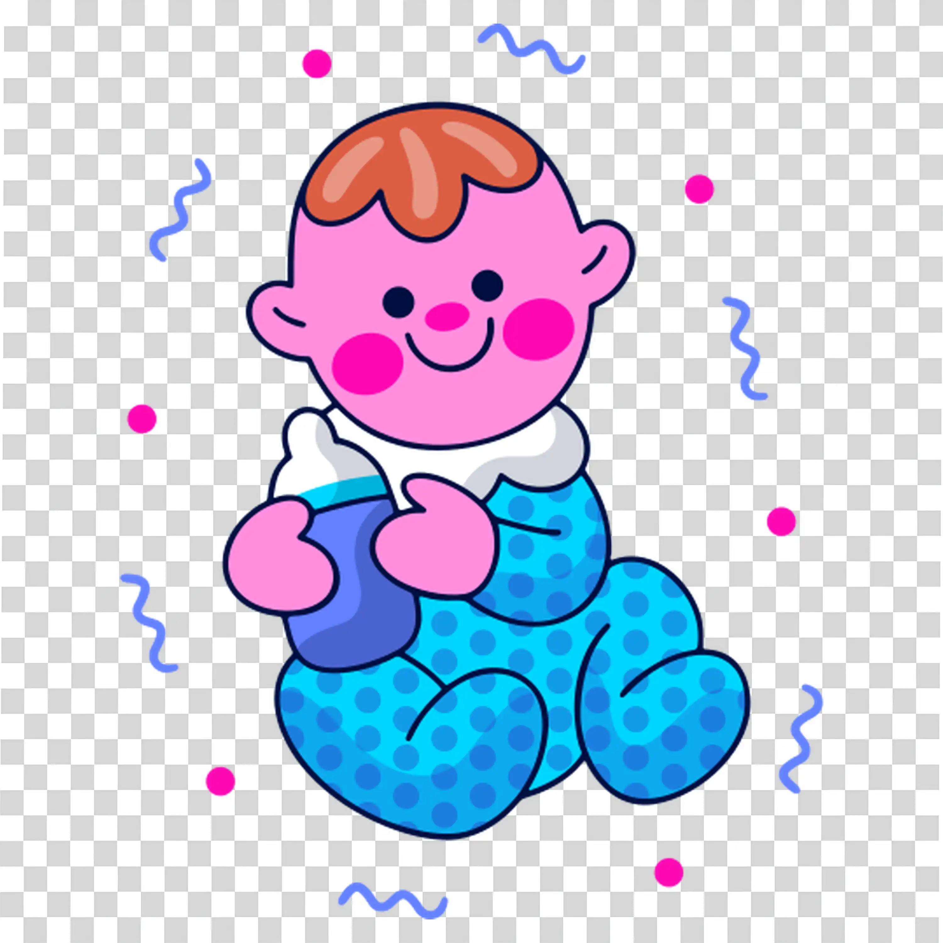 Fun and Fluffy Hairstyle Character in a Playful or Creative