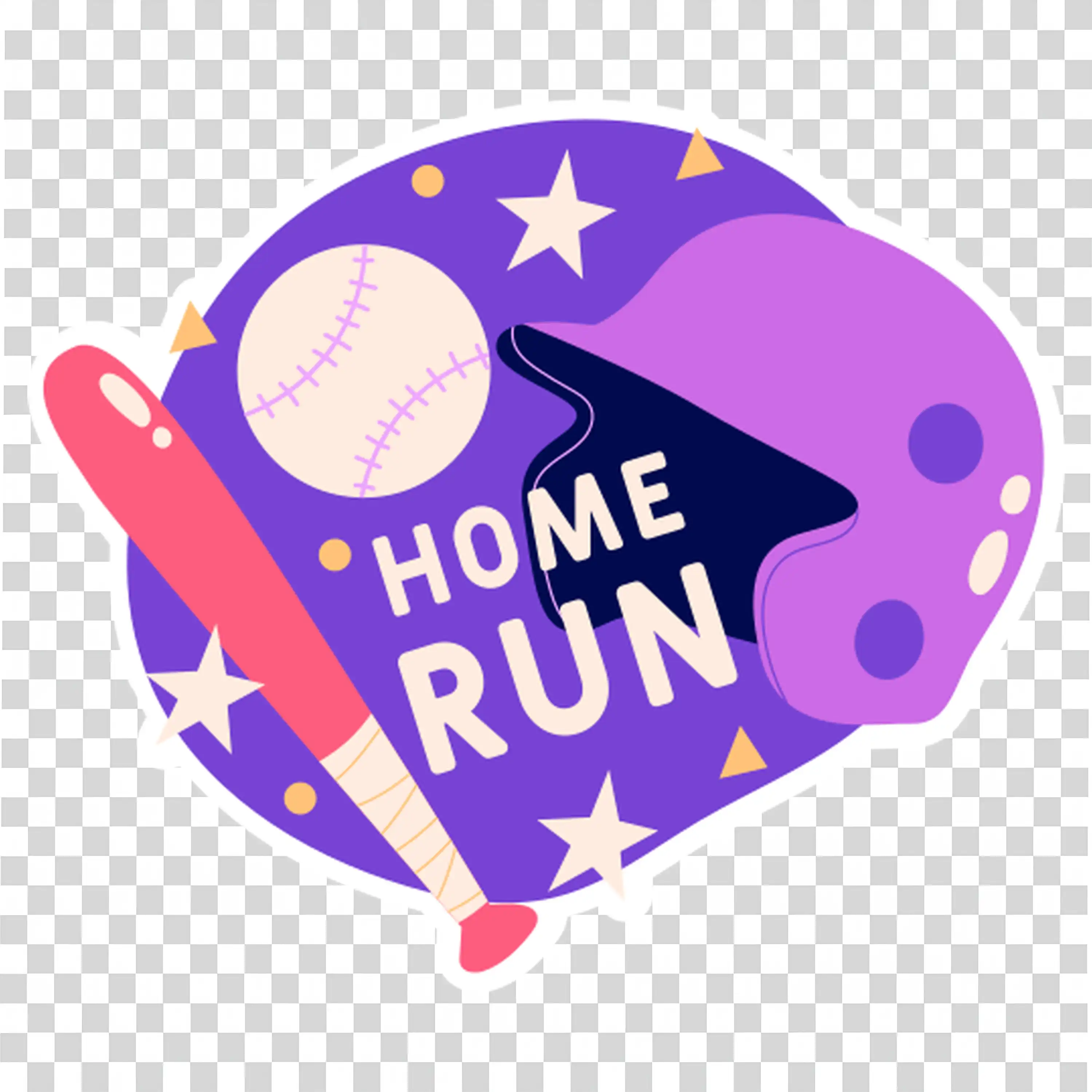 Girl Holding Baseball Bat and Smiling After Home Run