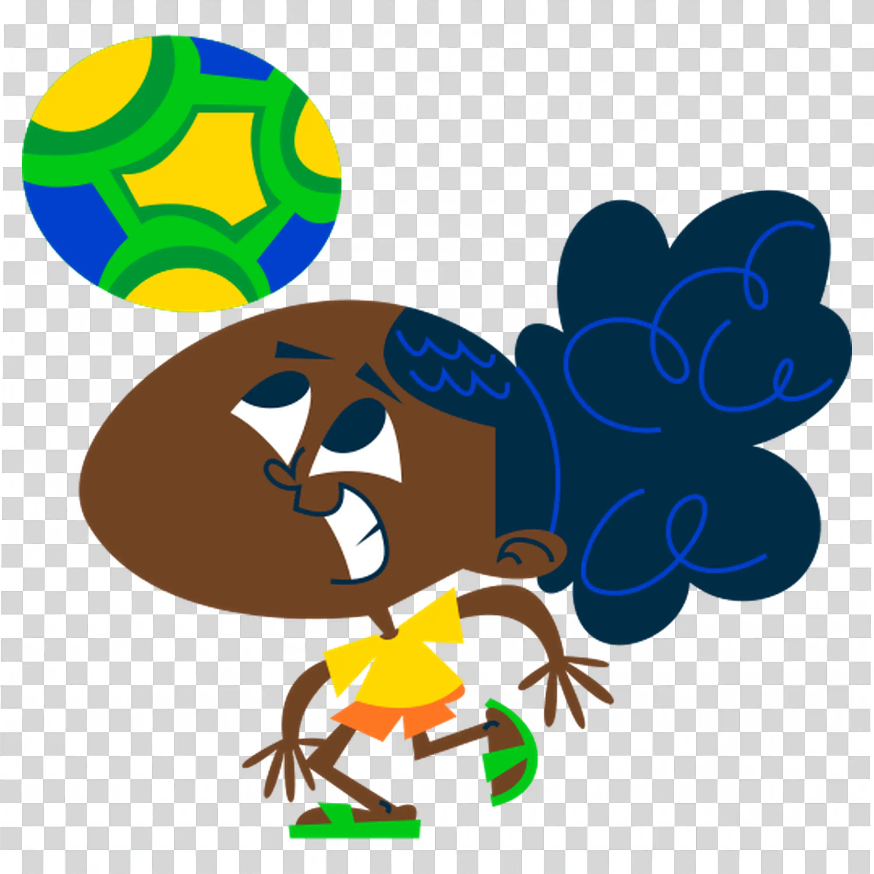 Girl Holding Earth With Flowers Growing On Head PNG