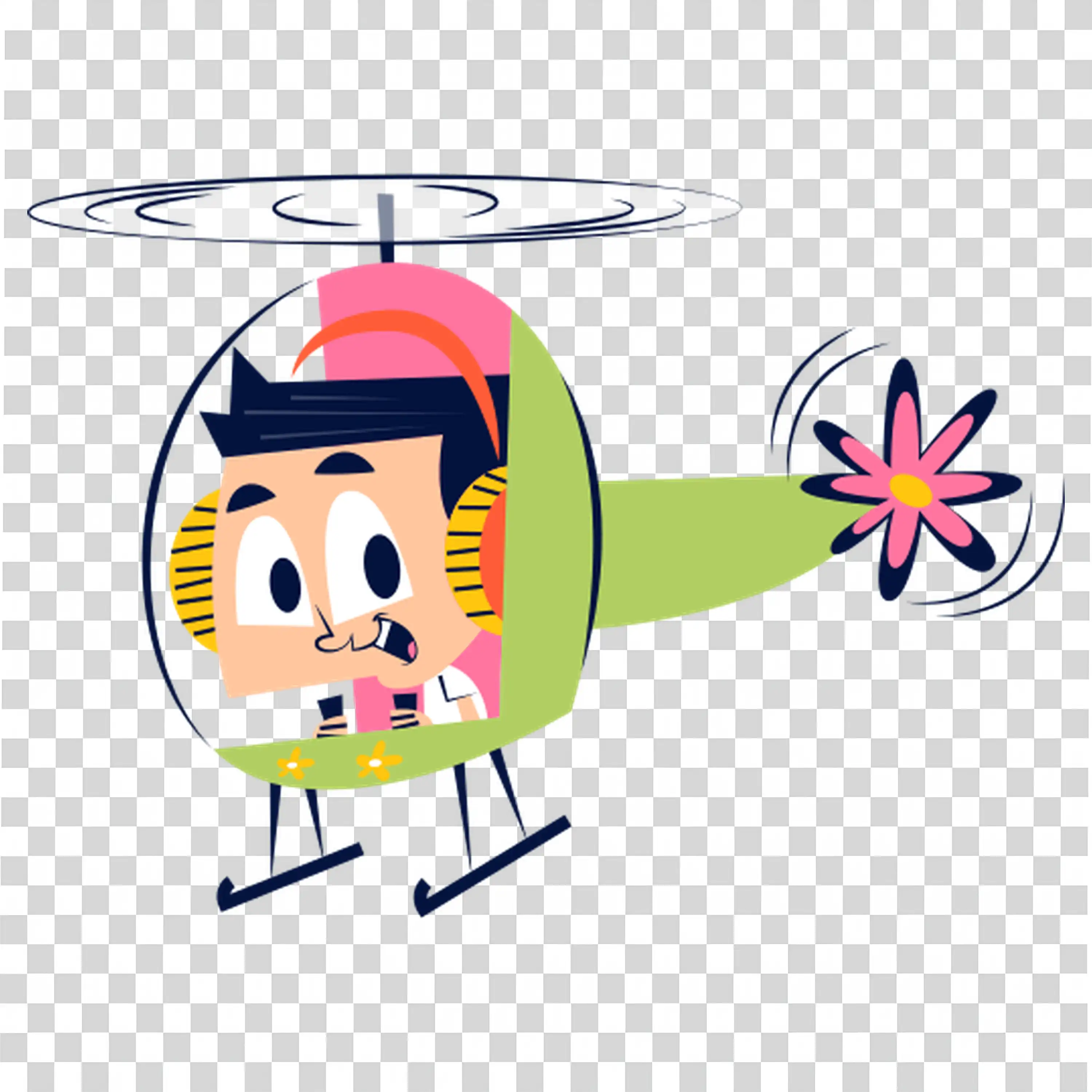 Girl Using Flying Drone with Controller in Hand PNG image