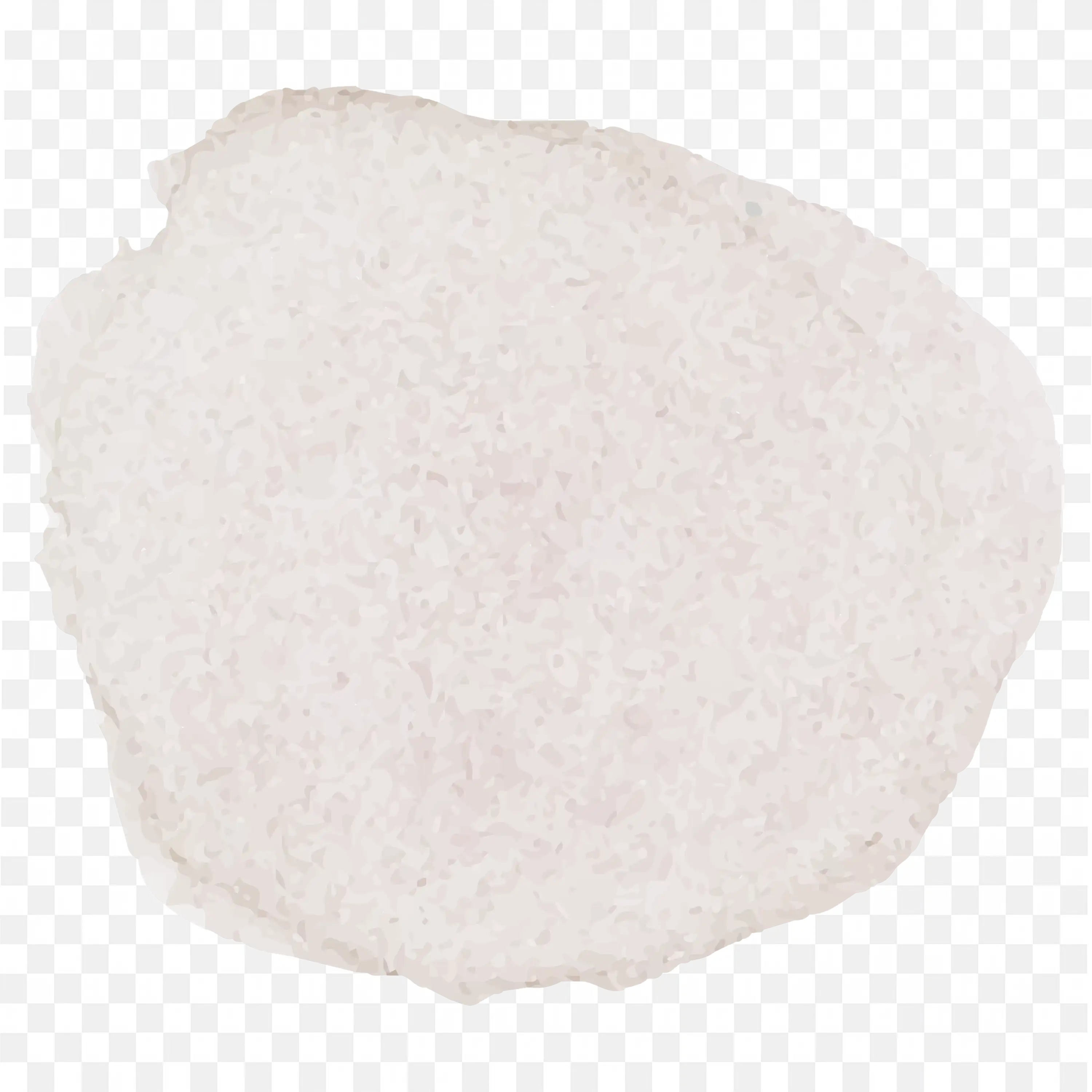 Light Beige Watercolour Circle Brush Stroke Texture Art