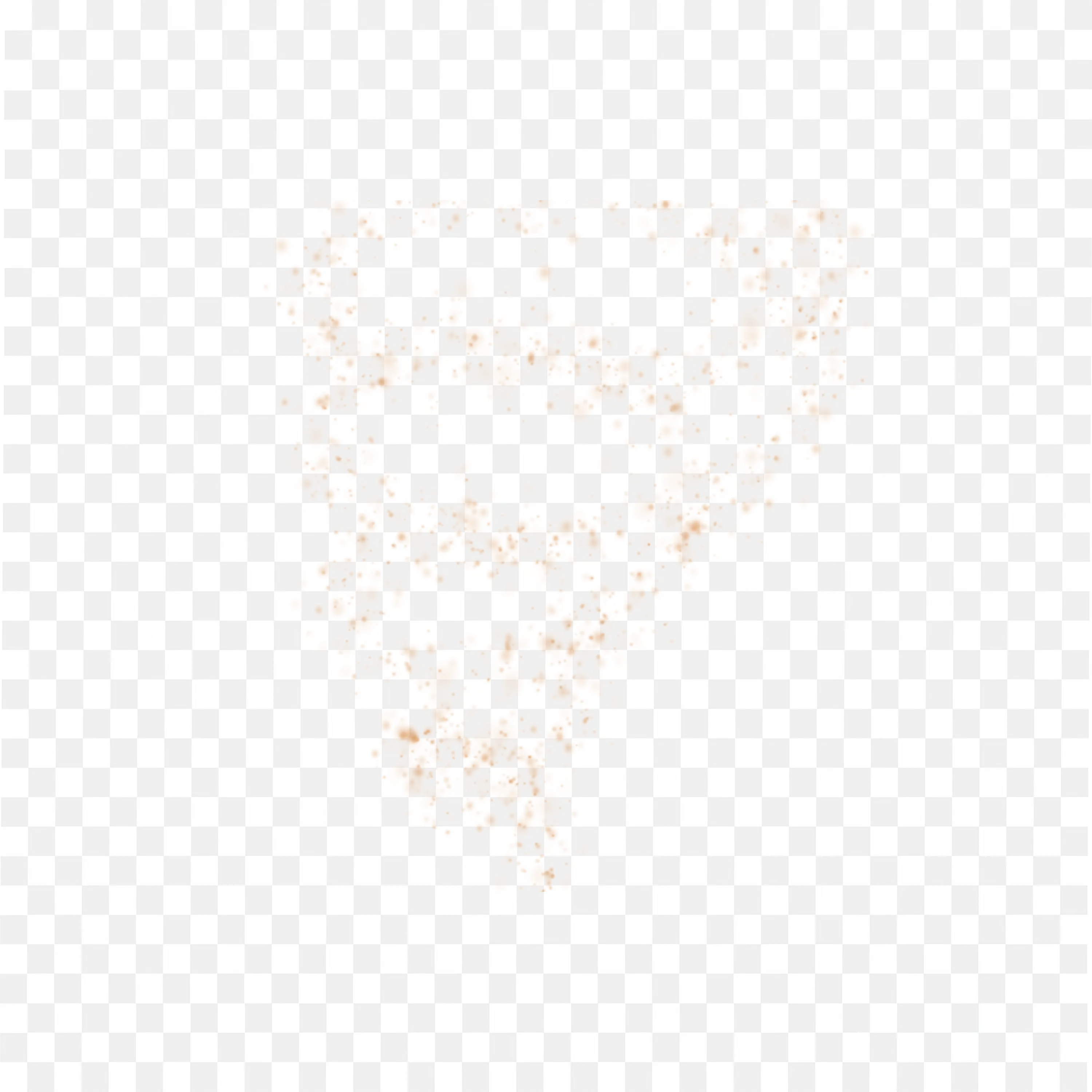 Light Peach Sparkle Swirl Twisting Upward in Spiral Shape