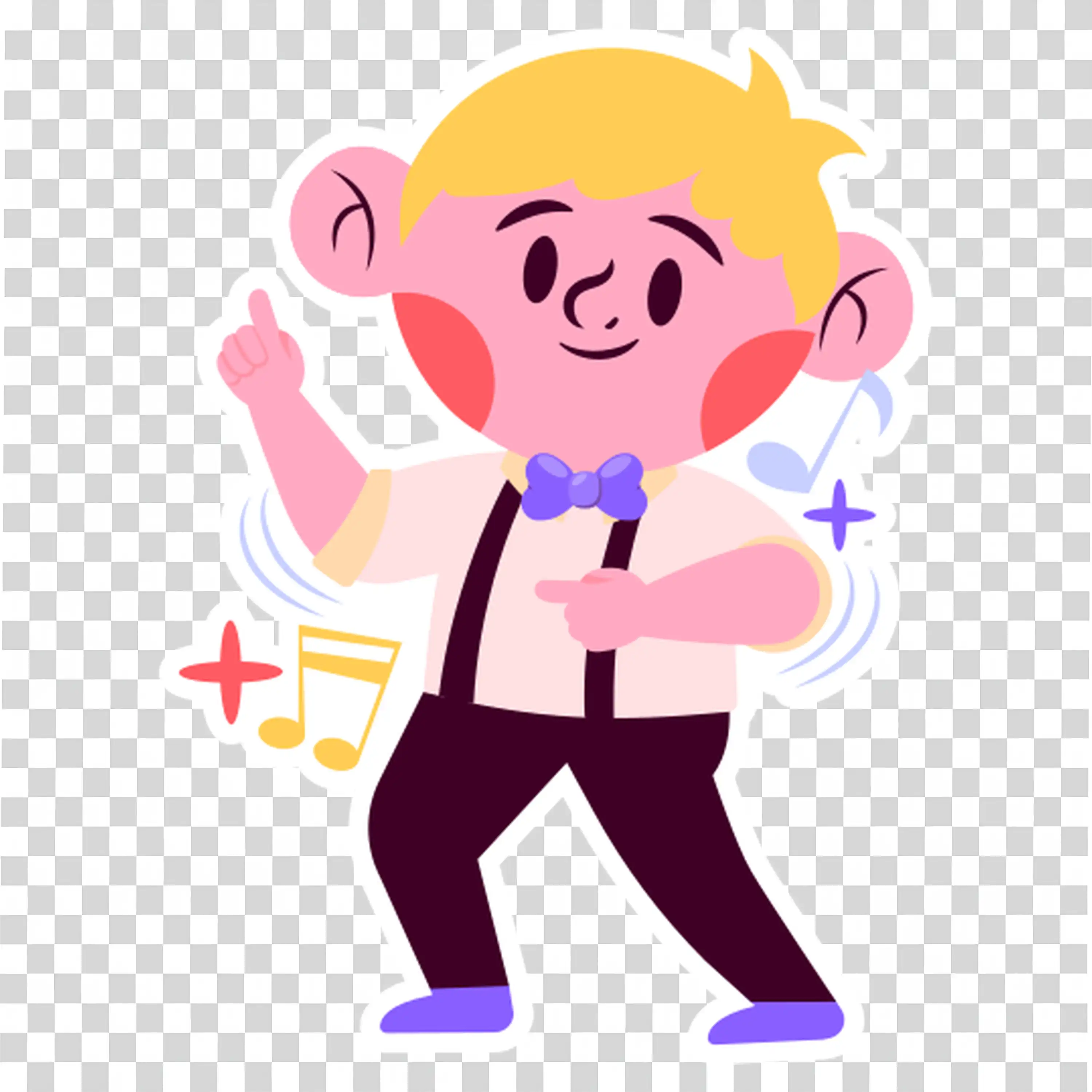 Man celebrating success with arms raised high free PNG