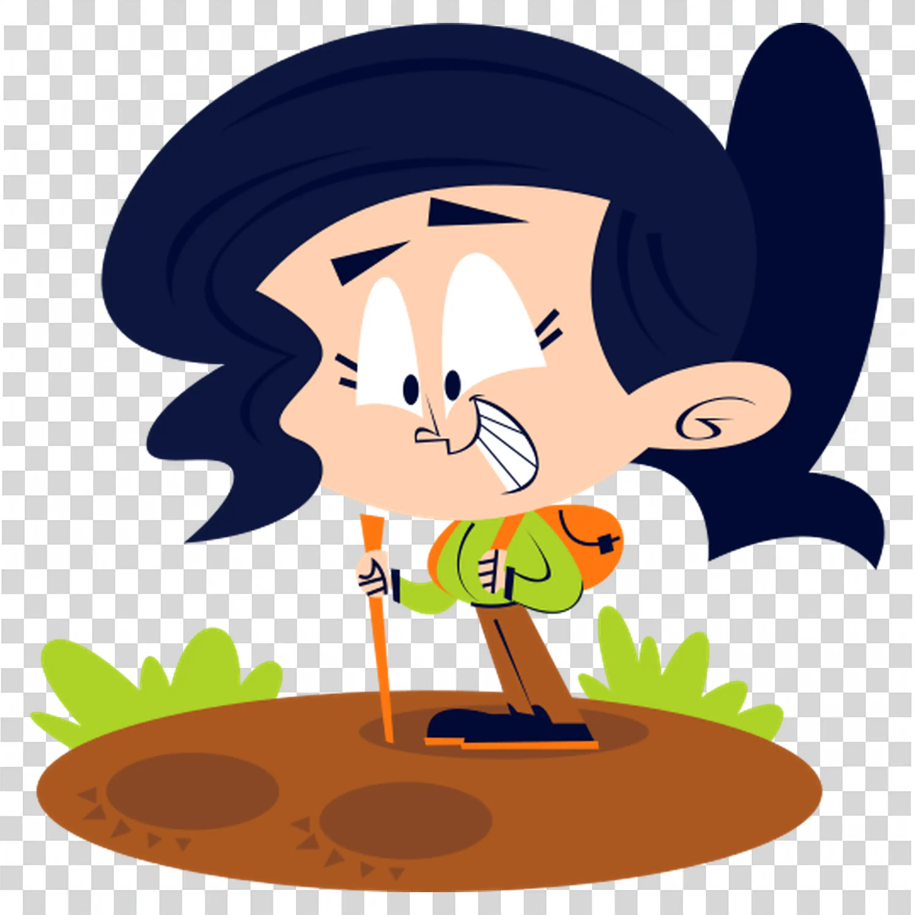 Man shouting loudly with determined and brave expression