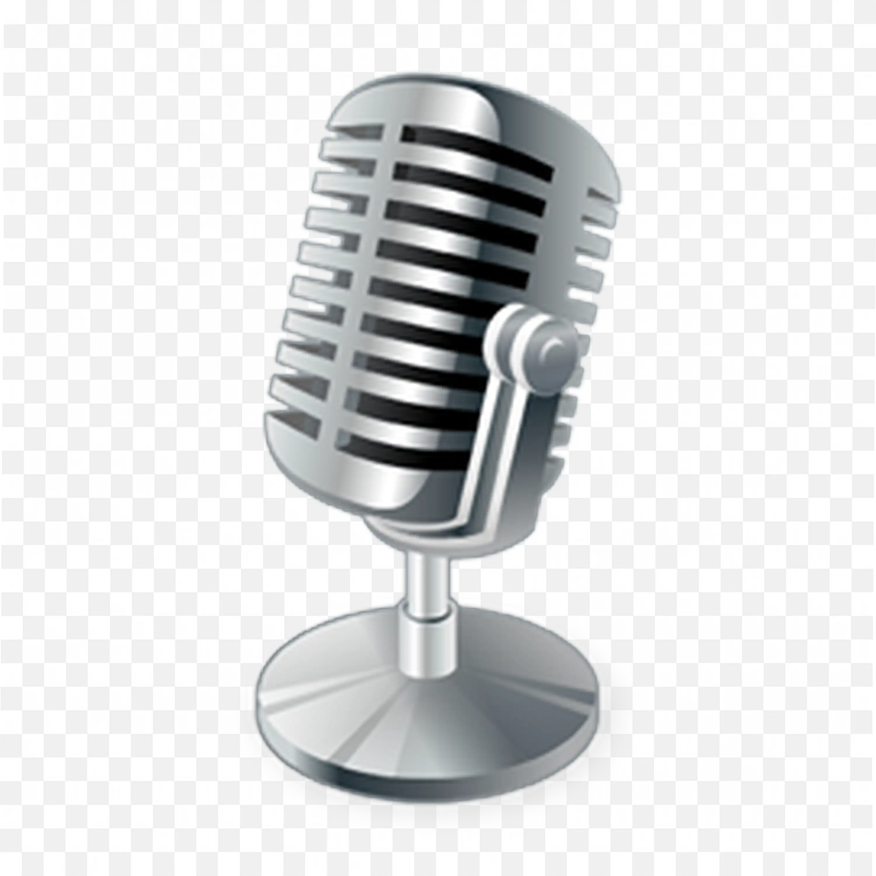 Microphone Design for Audio and Music Related Themes PNG