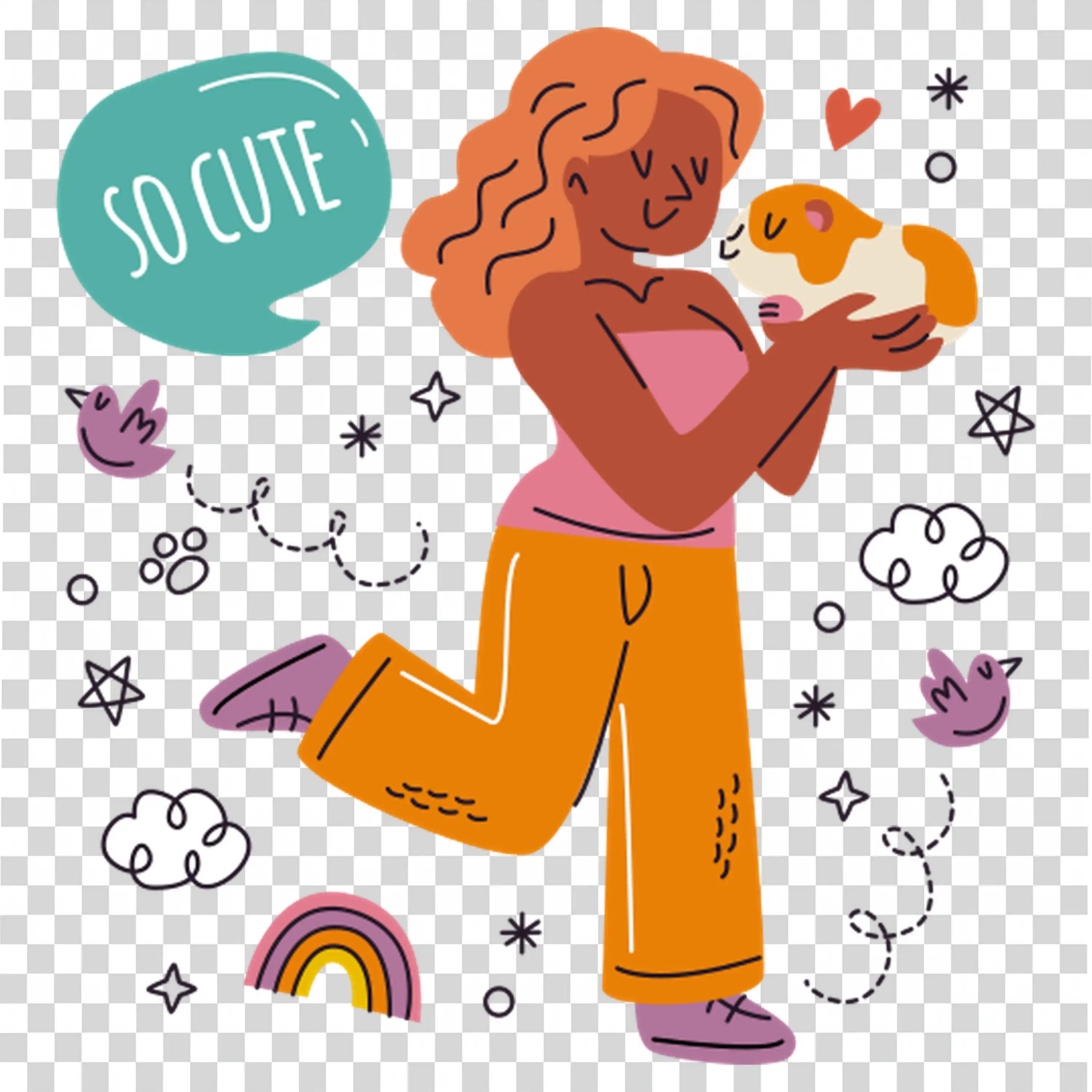 Musician Singing Confidently with Microphone free PNG