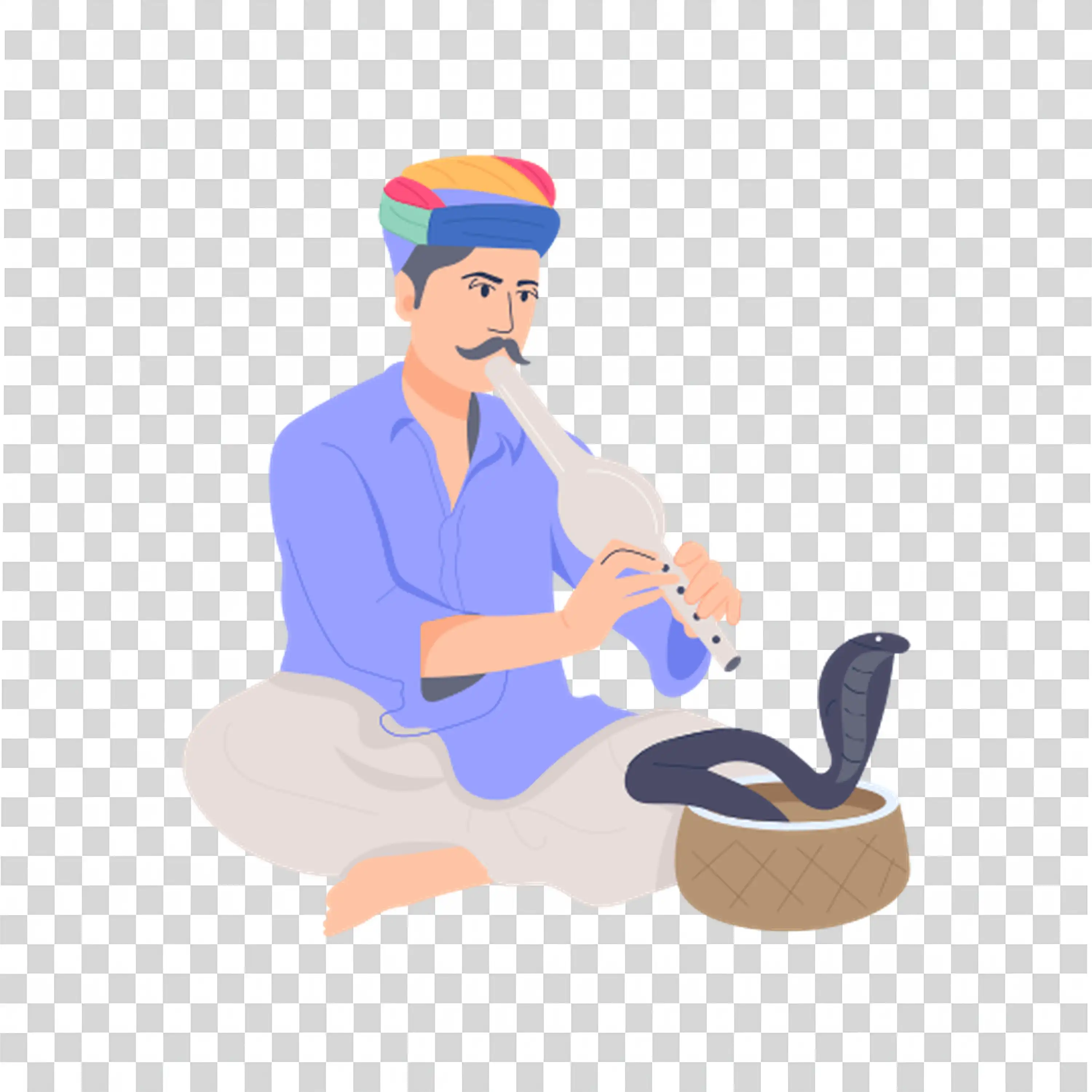 Older man meditating in peace with calm and balance
