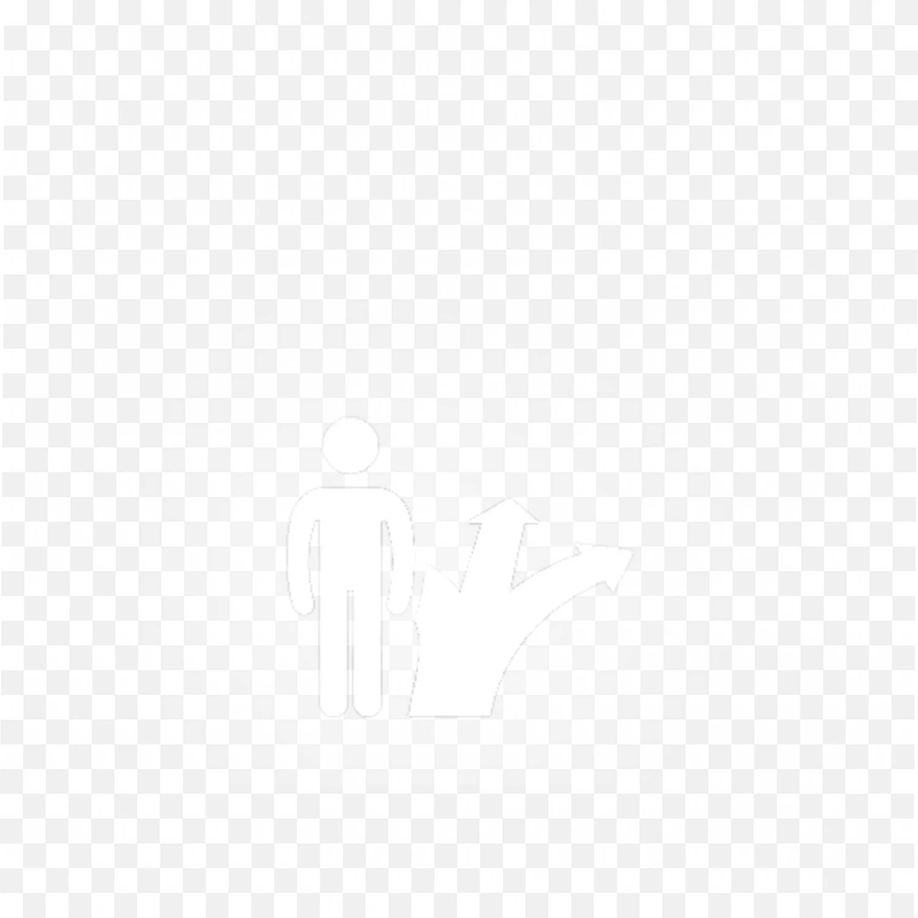 Person At a Crossroads with Arrows Pointing Different Way