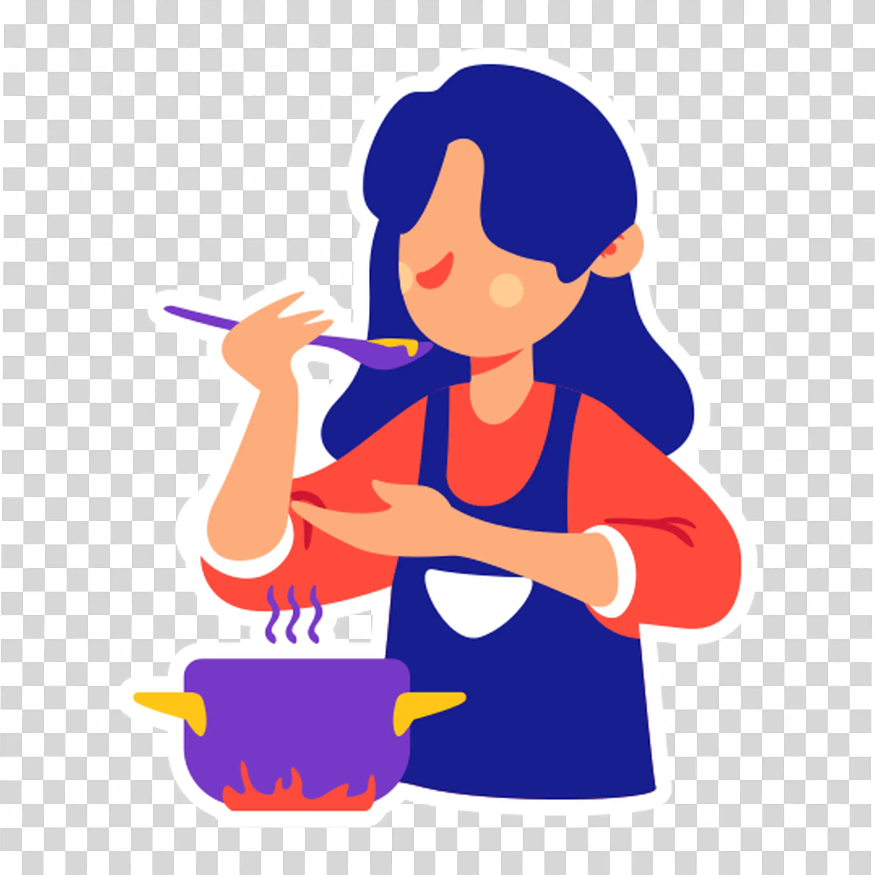 Person in a yellow shirt with a calm composed expression